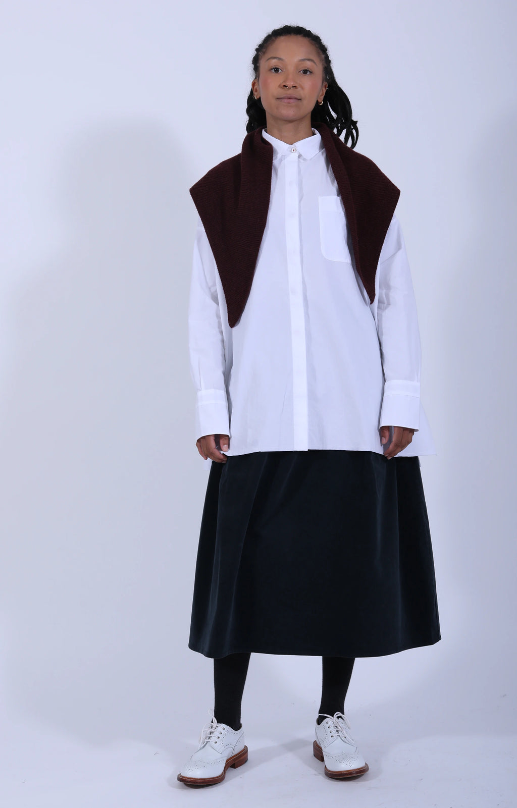 Camelia Shirt White