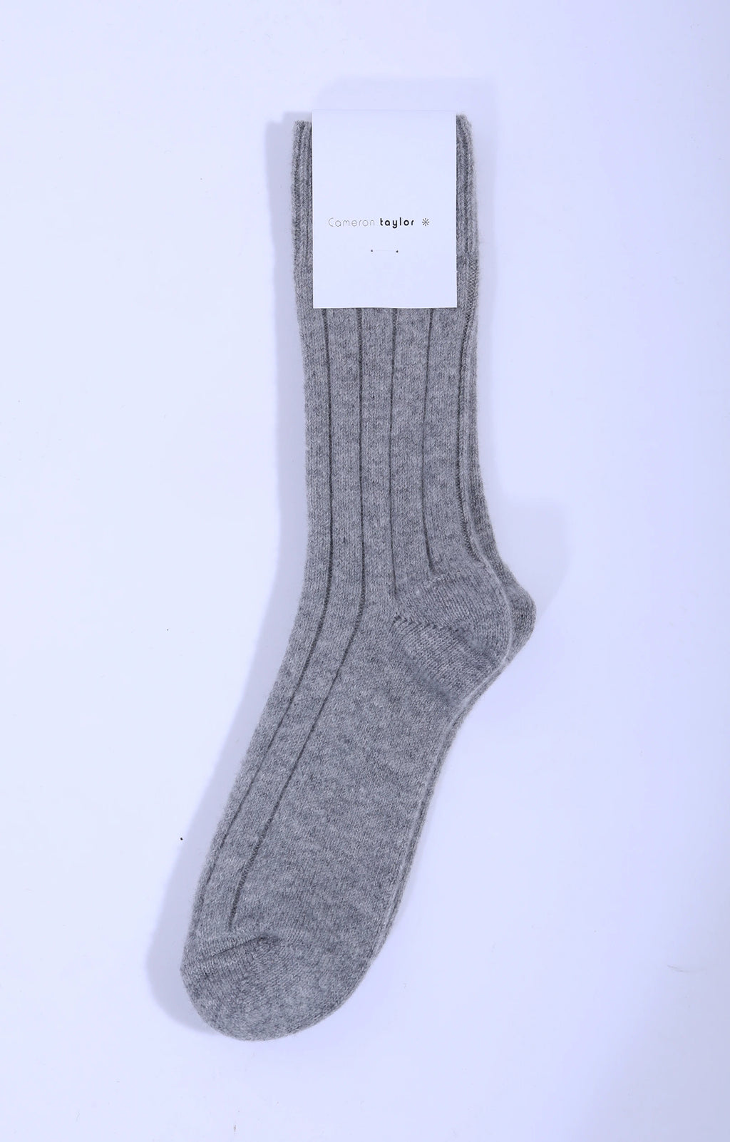 CT Rib Socks Light Grey