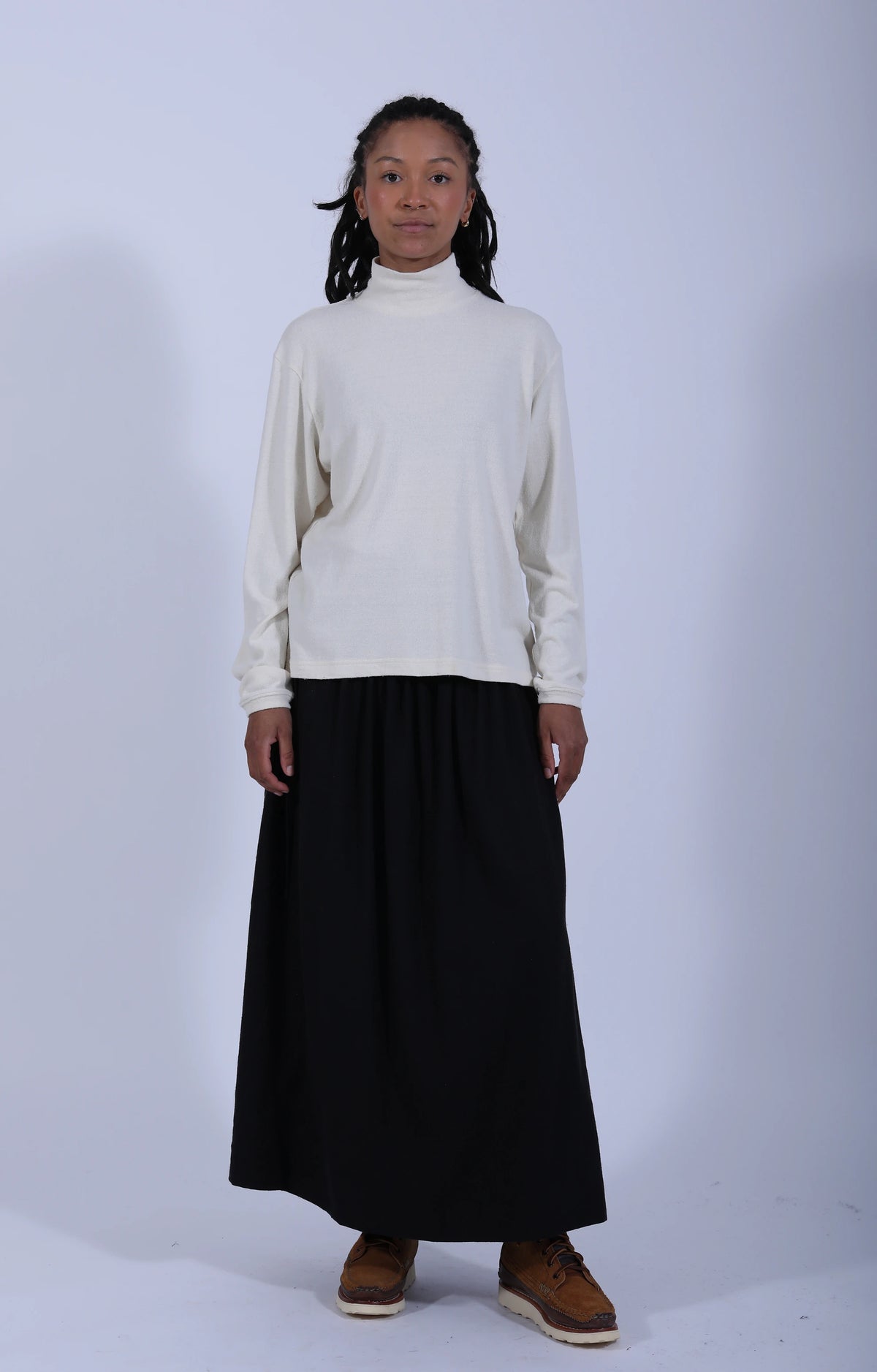 Women's Woven Skirt Black