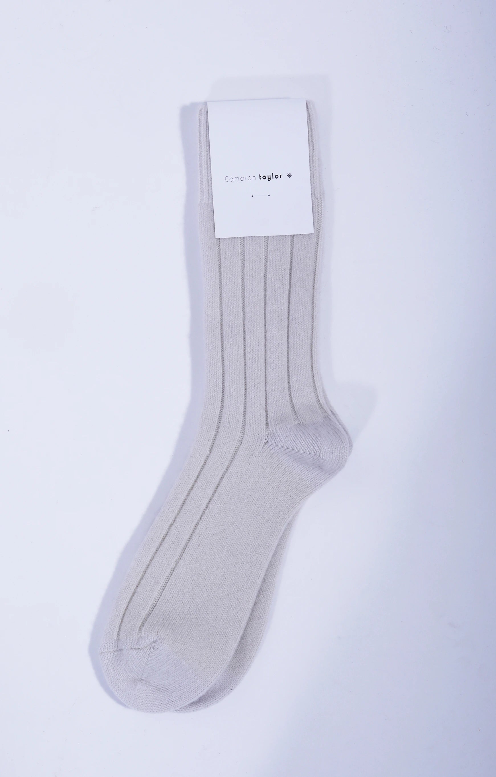 CT Rib Socks Milk