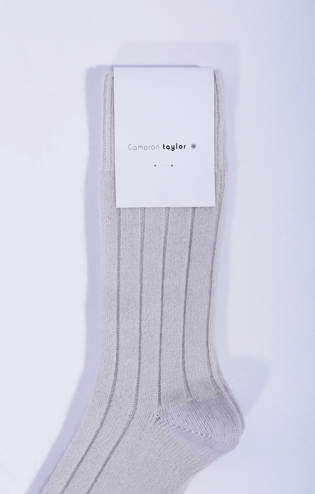CT Rib Socks Milk