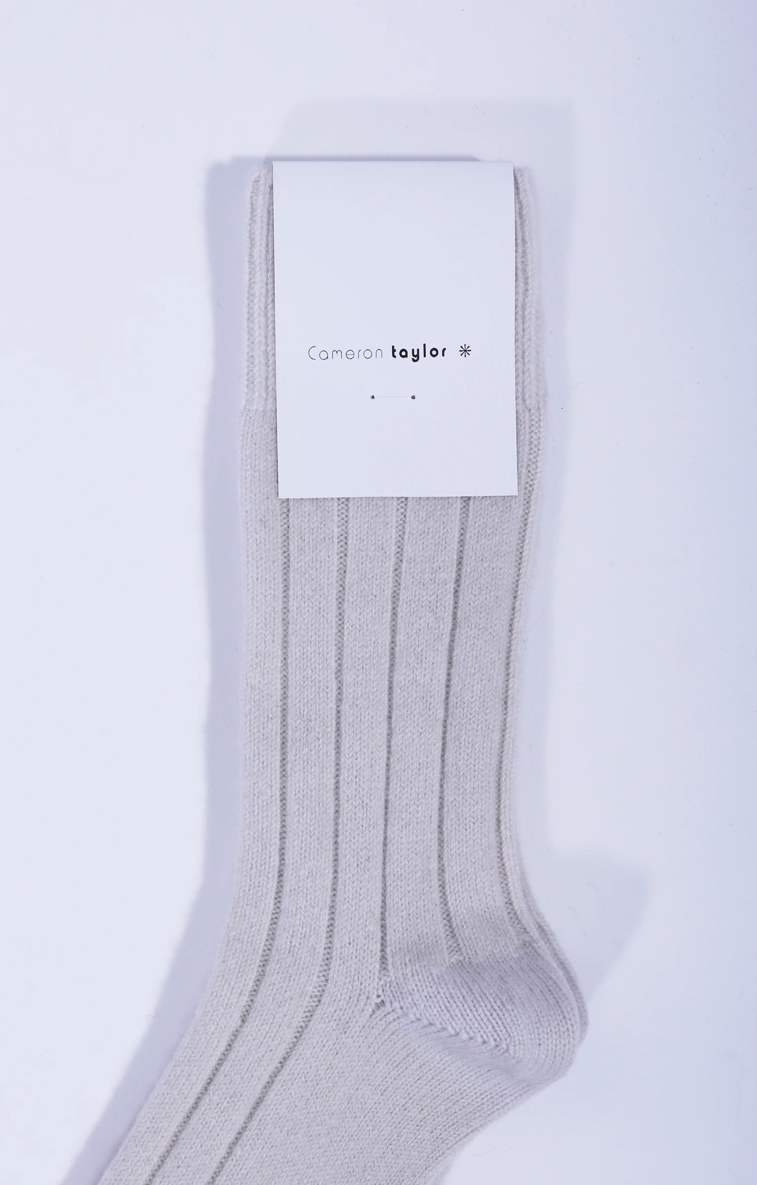 CT Rib Socks Milk