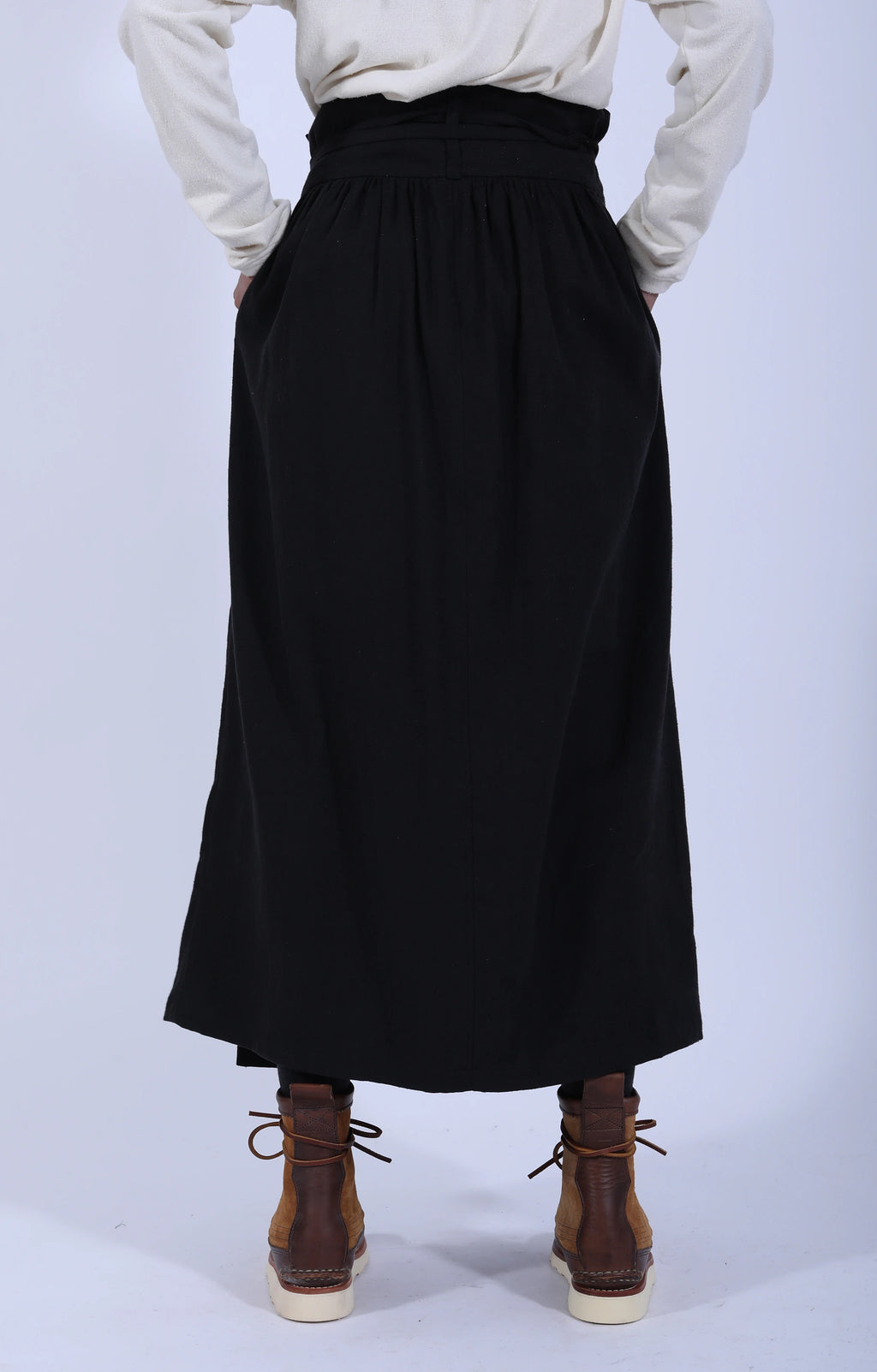 Women's Woven Skirt Black