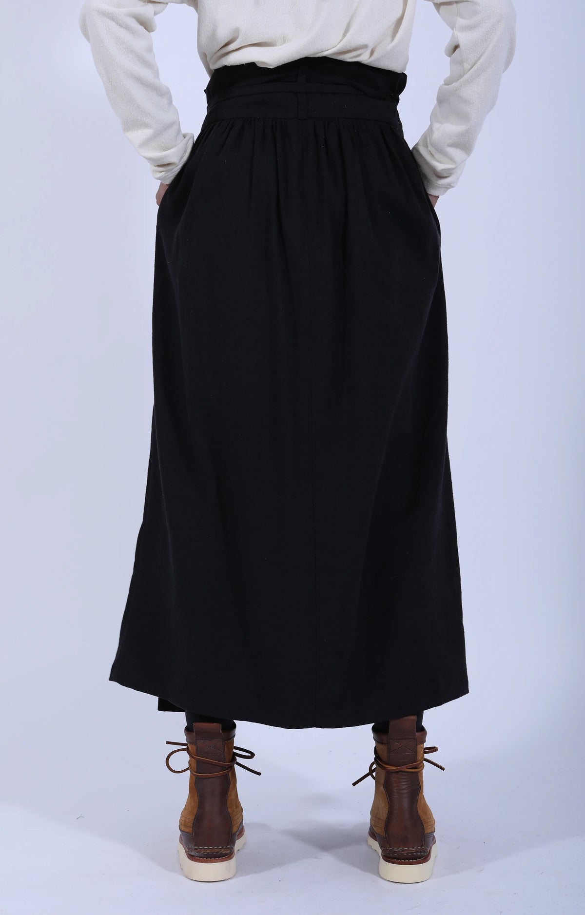 Women's Woven Skirt Black