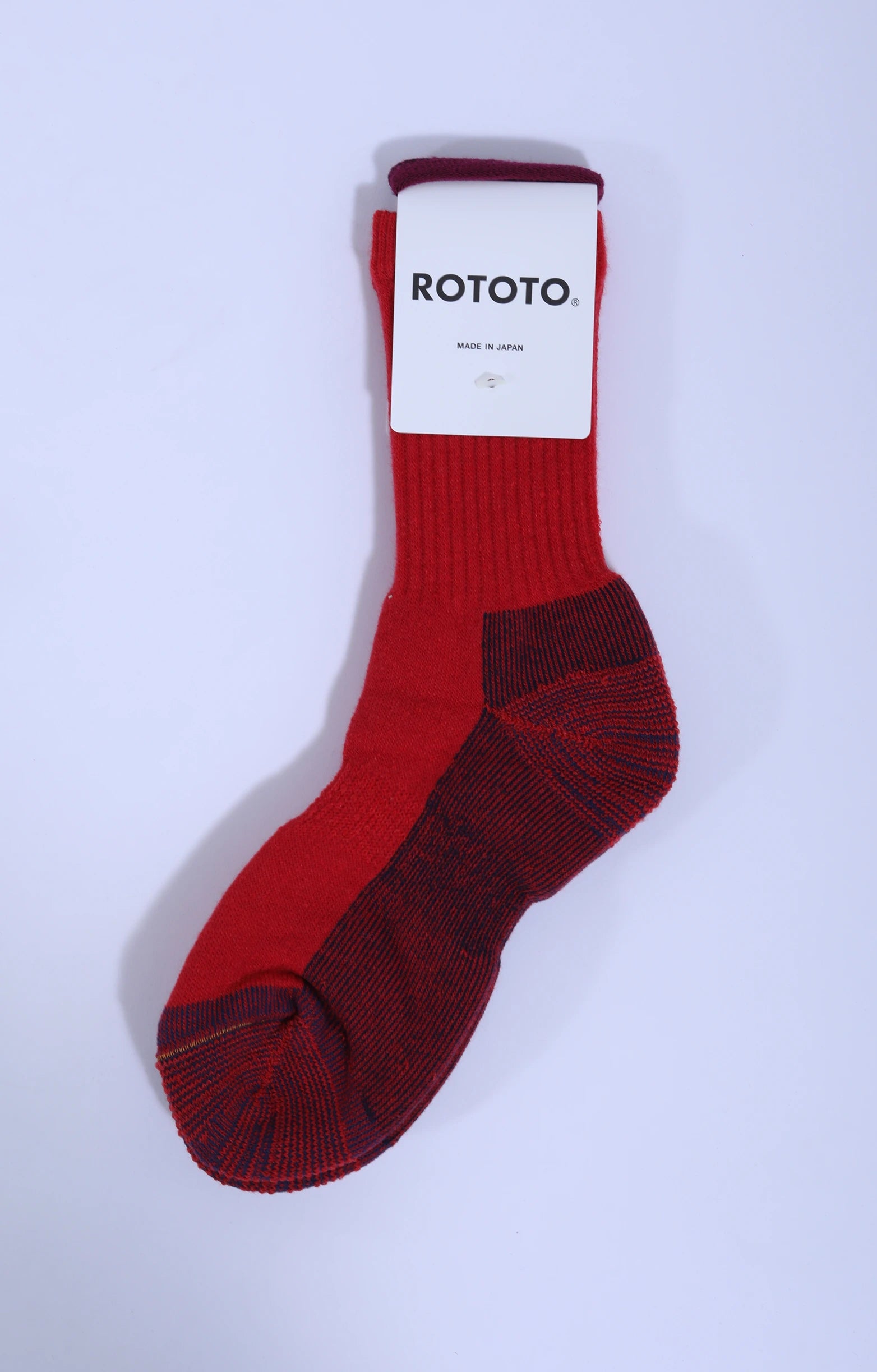 Double Face Merino Socks Chilli