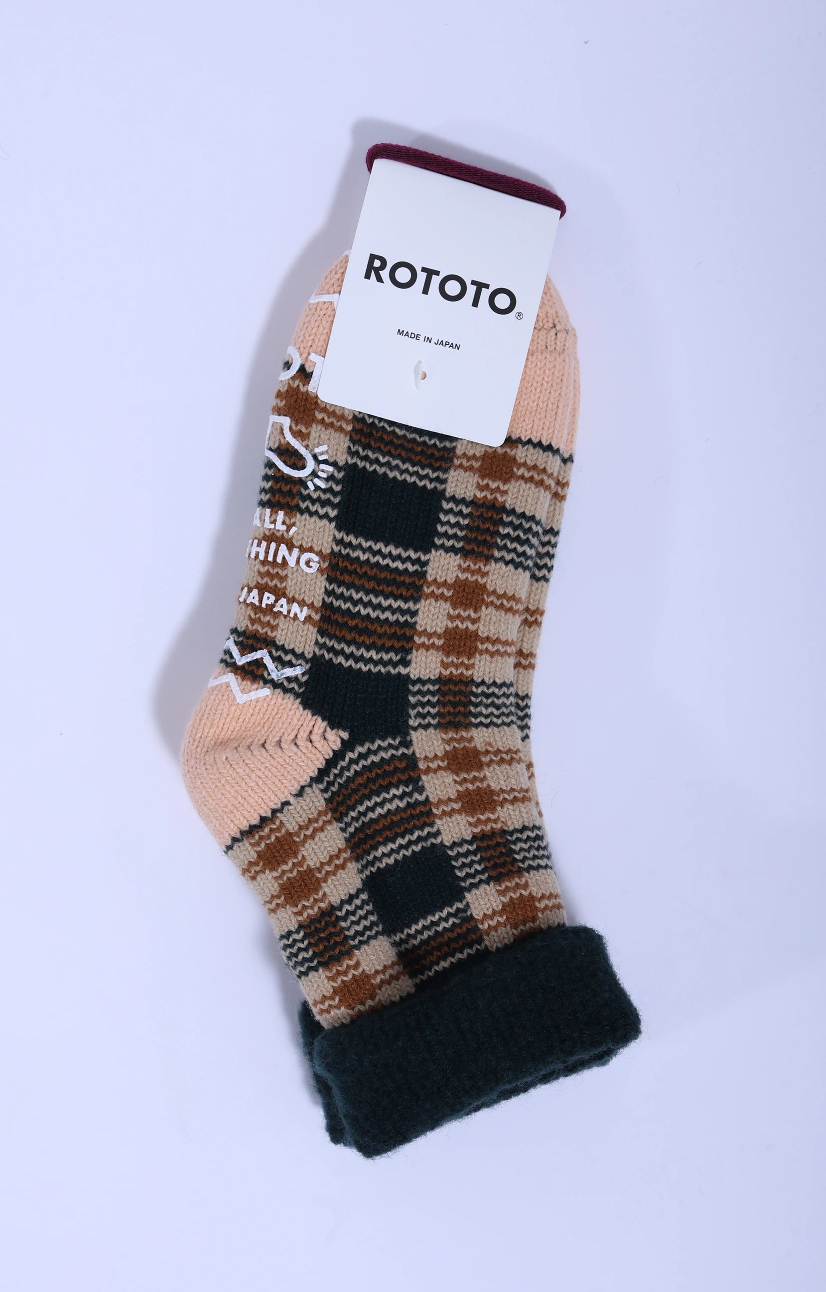 Comfy Room Check Forest/Beige