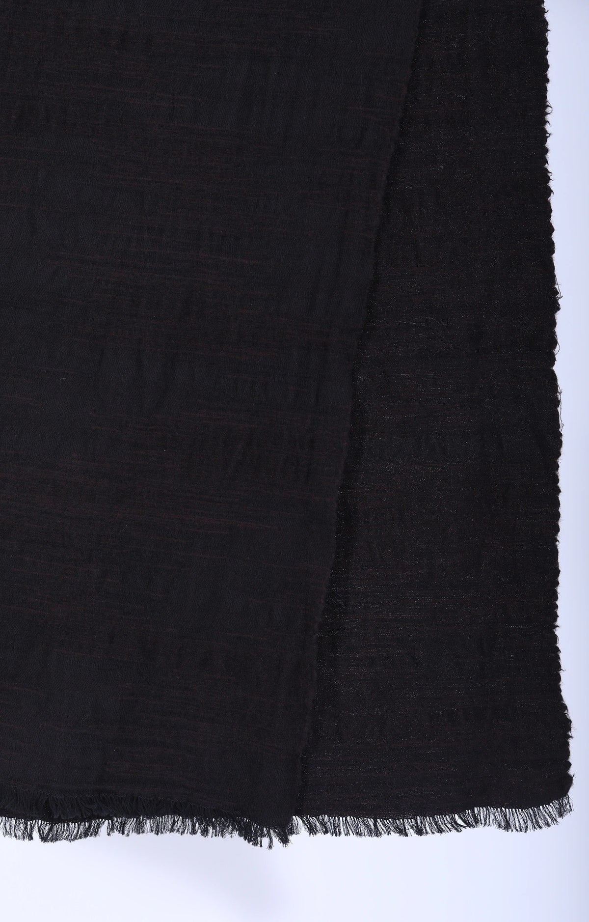 Women's Woven Scarf Dark Brown