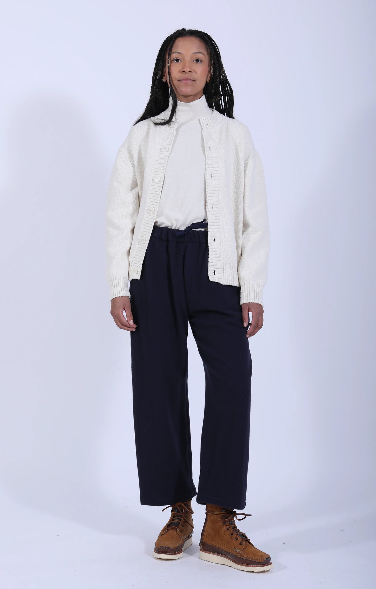 Women's Woven Pants Dark Blue