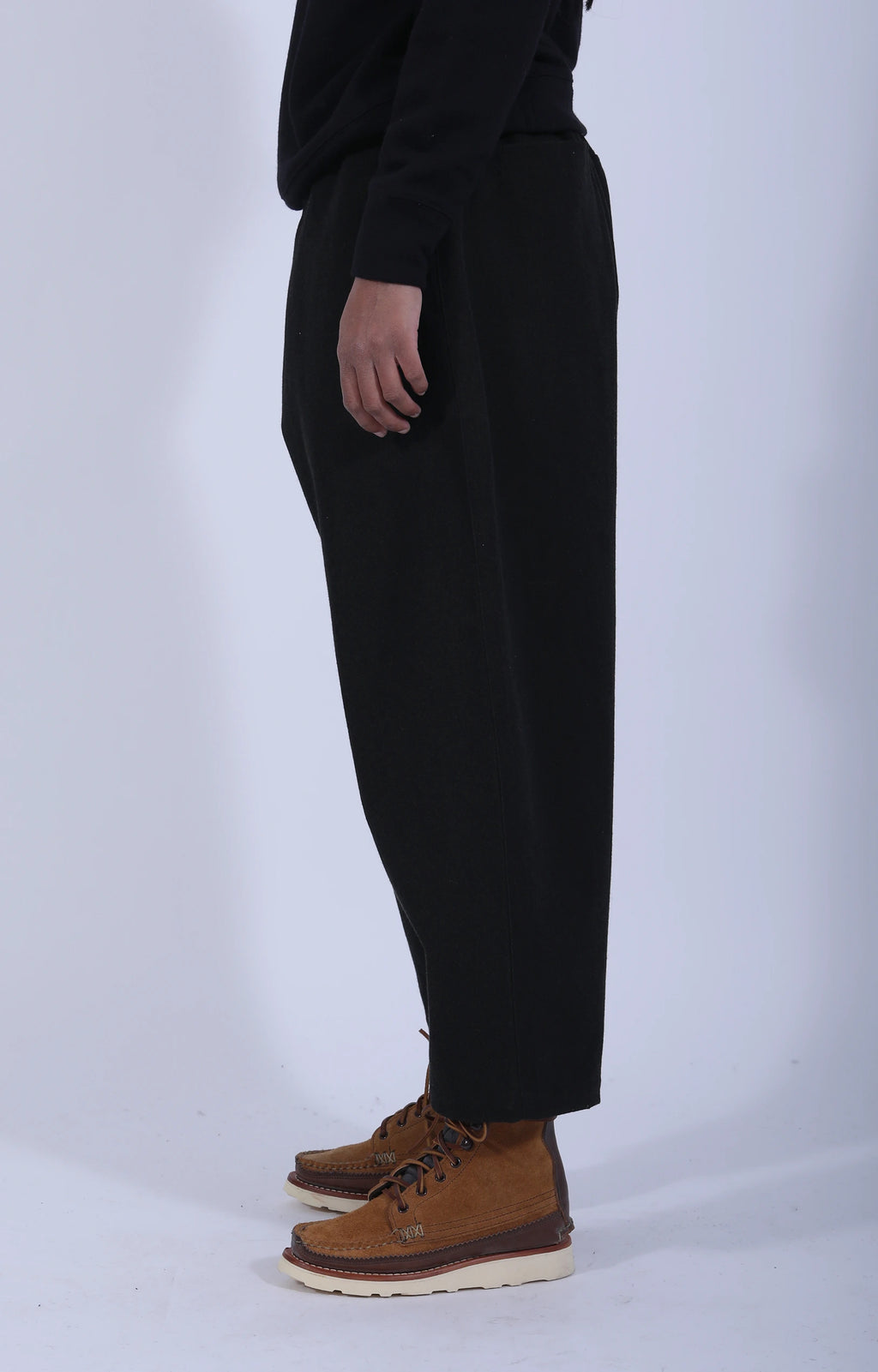 Women's Woven Pants Black Green