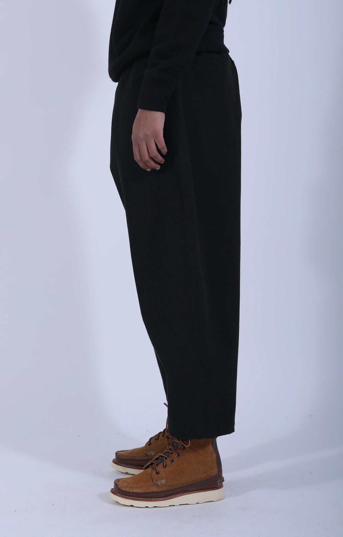 Women's Woven Pants Black Green