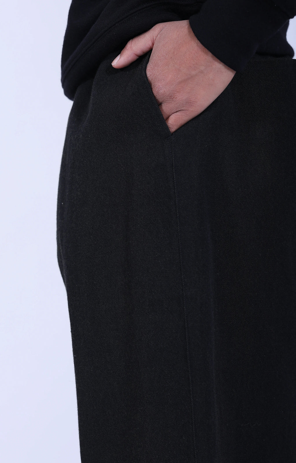 Women's Woven Pants Black Green