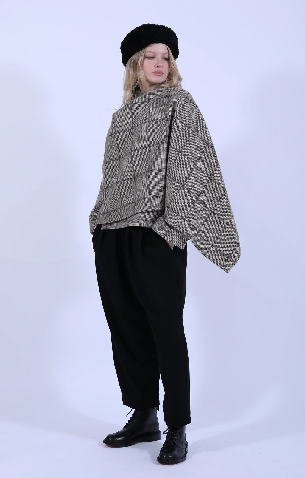 Auriga Jacket Fawn Check