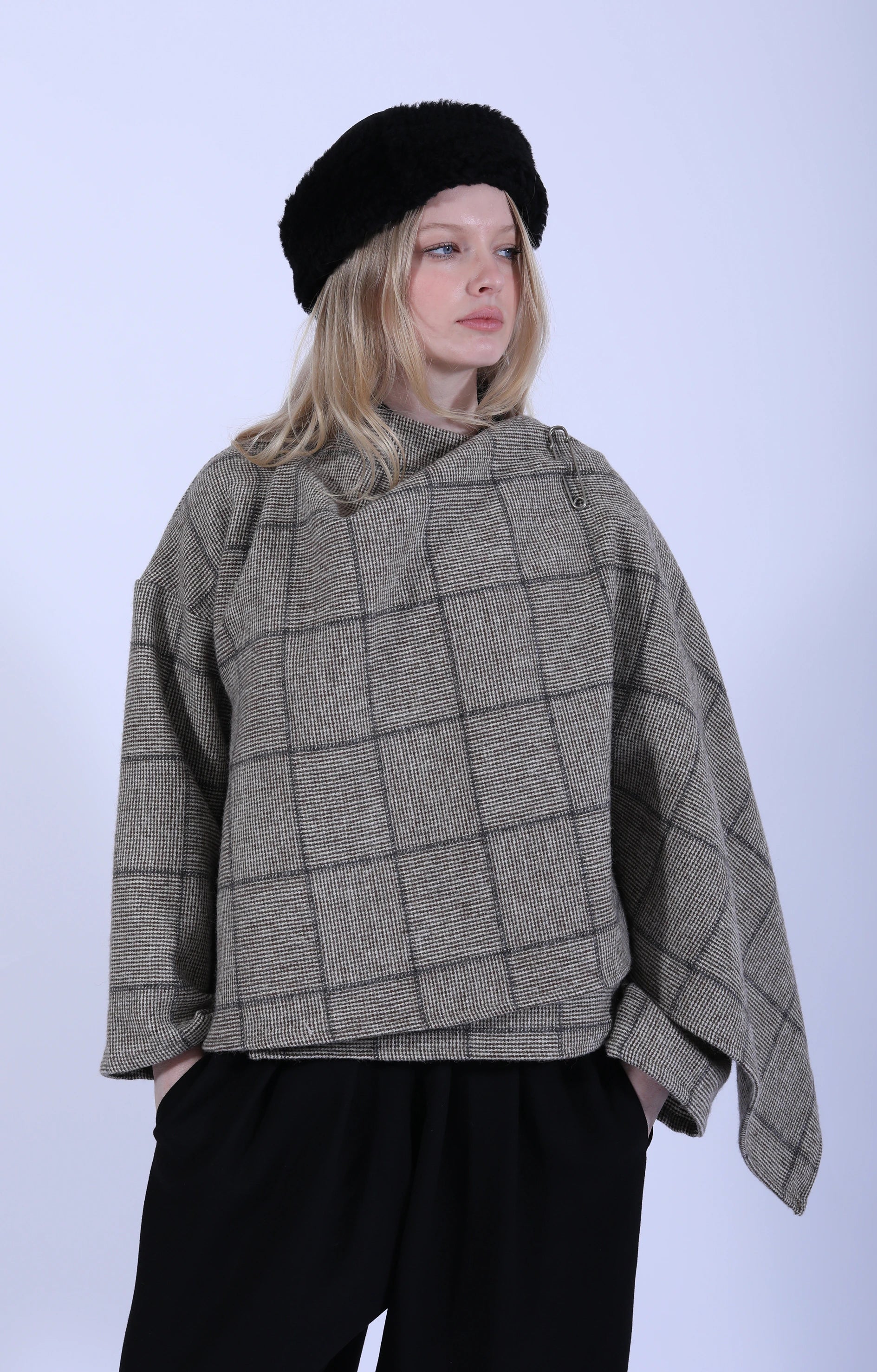 Auriga Jacket Fawn Check