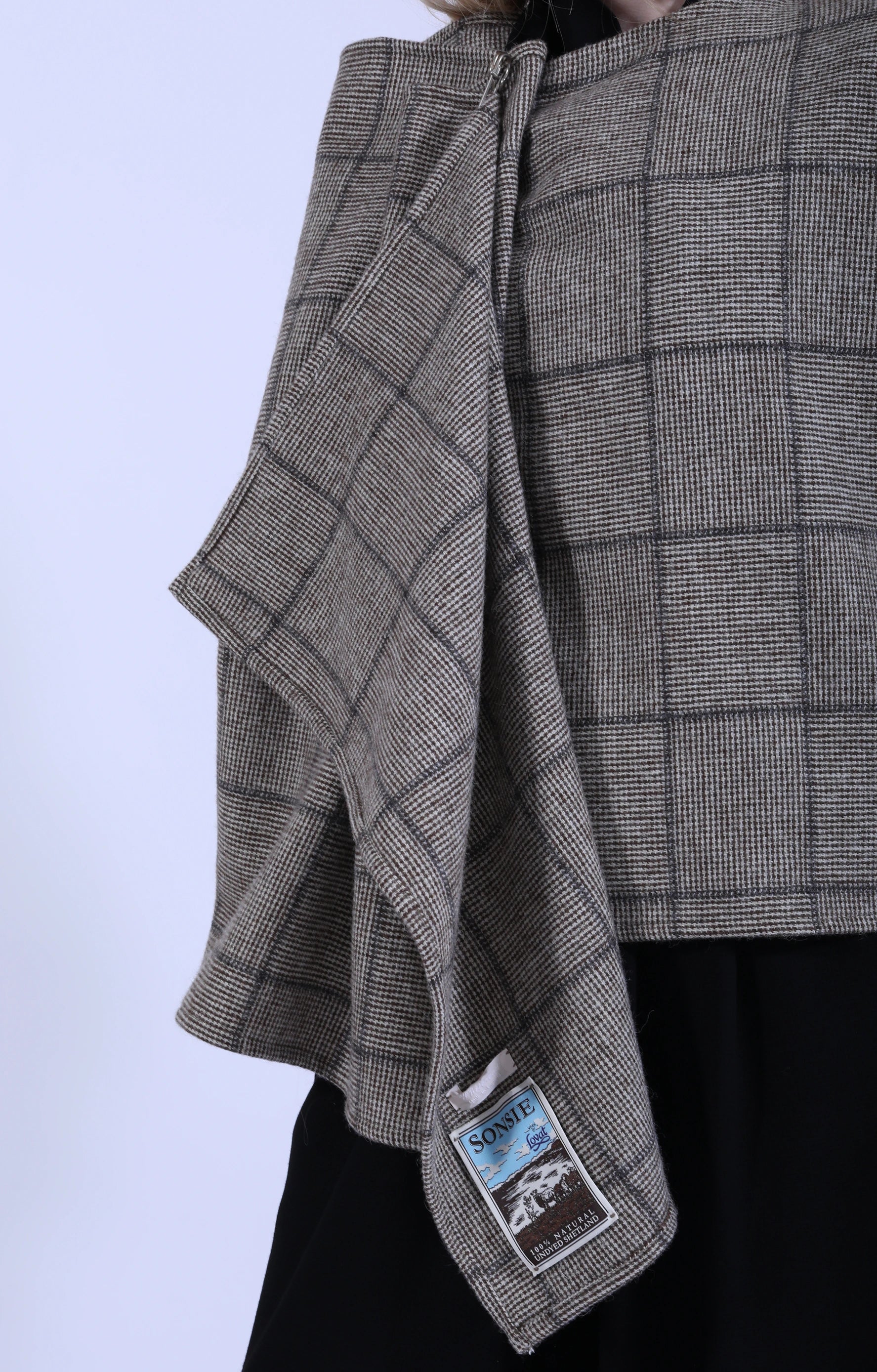 Auriga Jacket Fawn Check