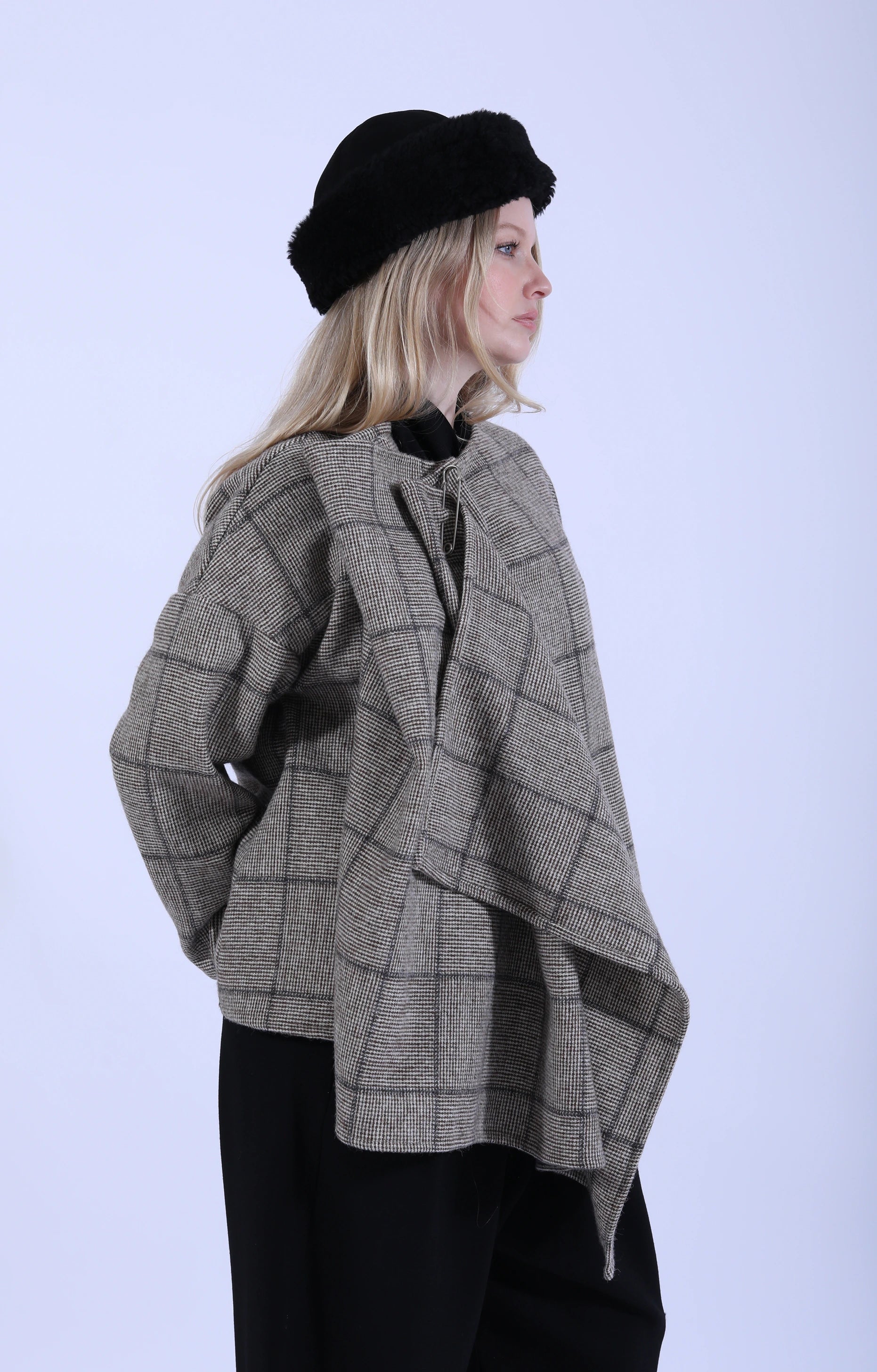 Auriga Jacket Fawn Check