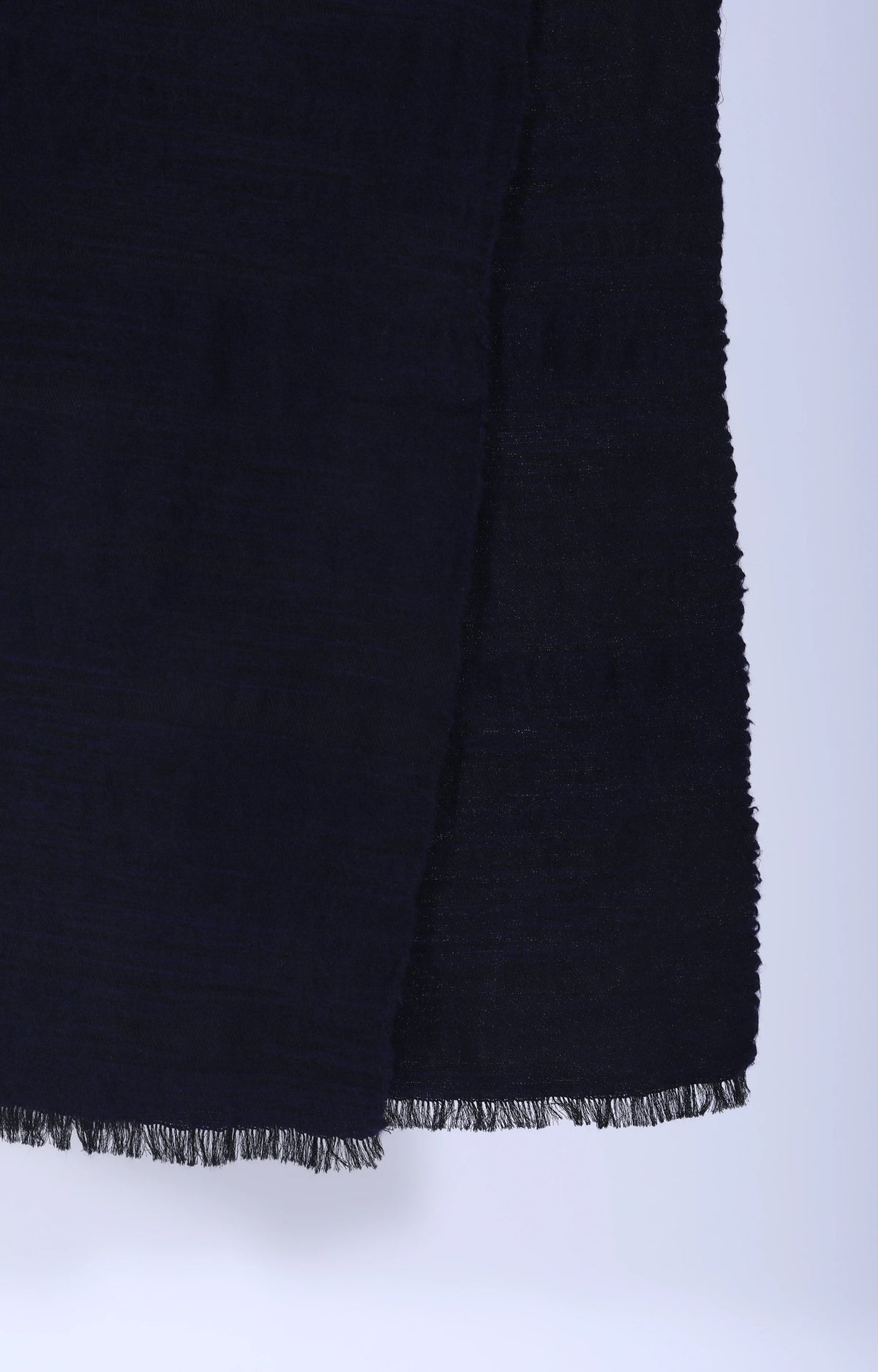 Women's Woven Scarf Dark Navy