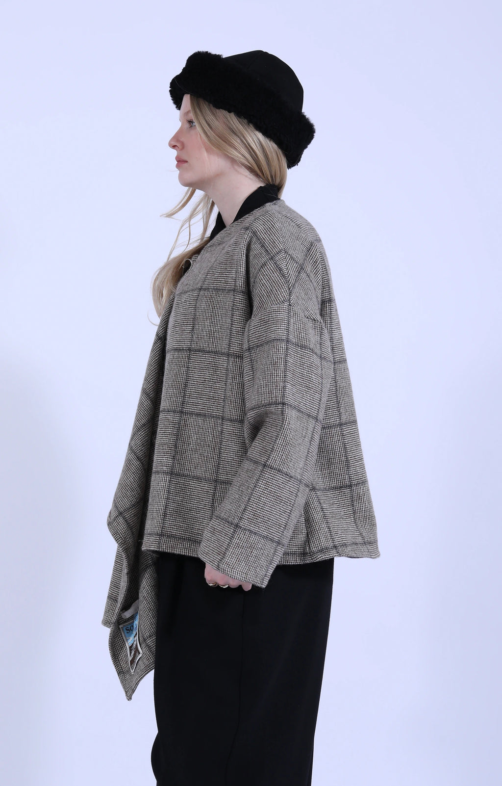 Auriga Jacket Fawn Check