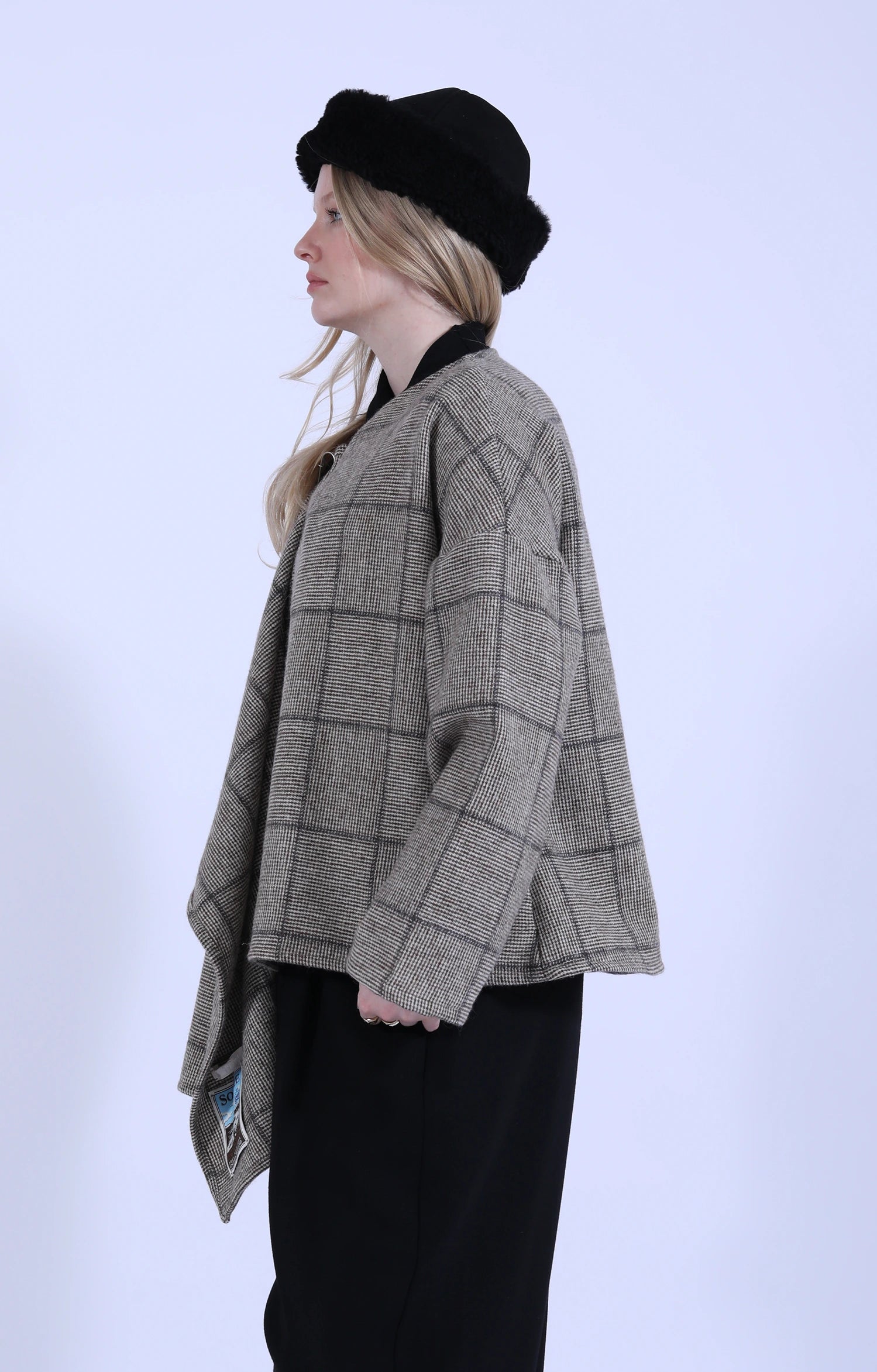Auriga Jacket Fawn Check