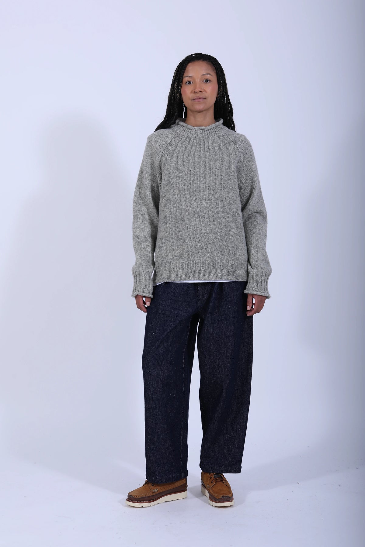 Seti Woven Jumper Spruce