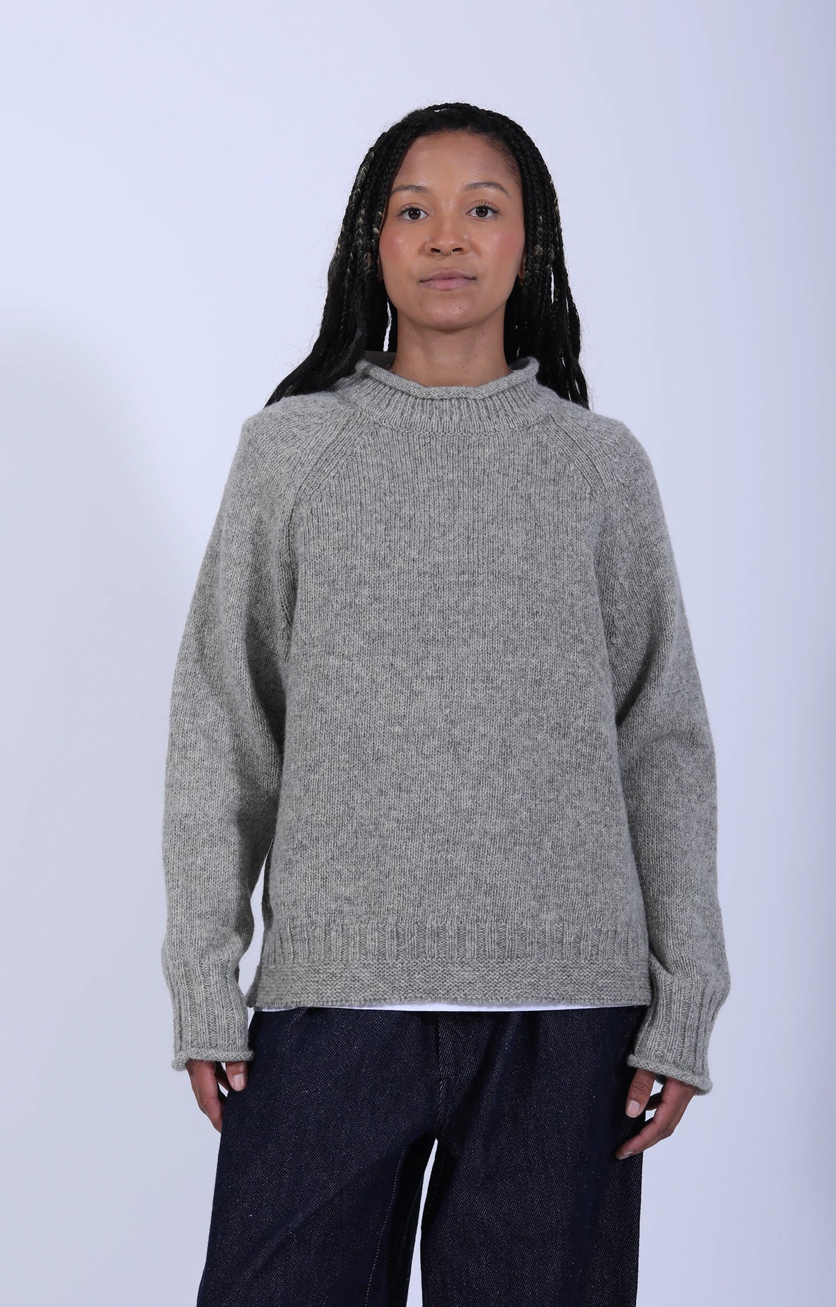 Seti Woven Jumper Spruce