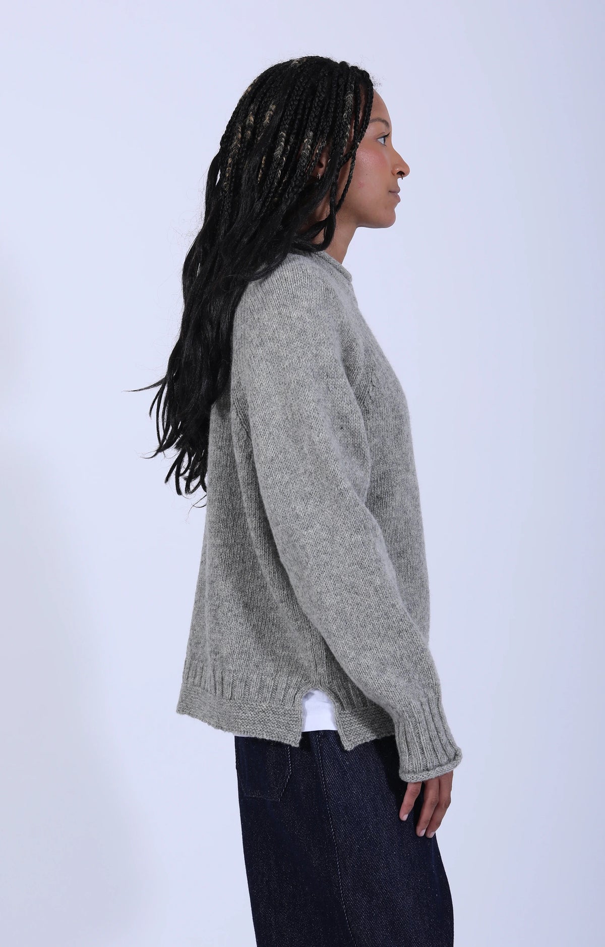 Seti Woven Jumper Spruce