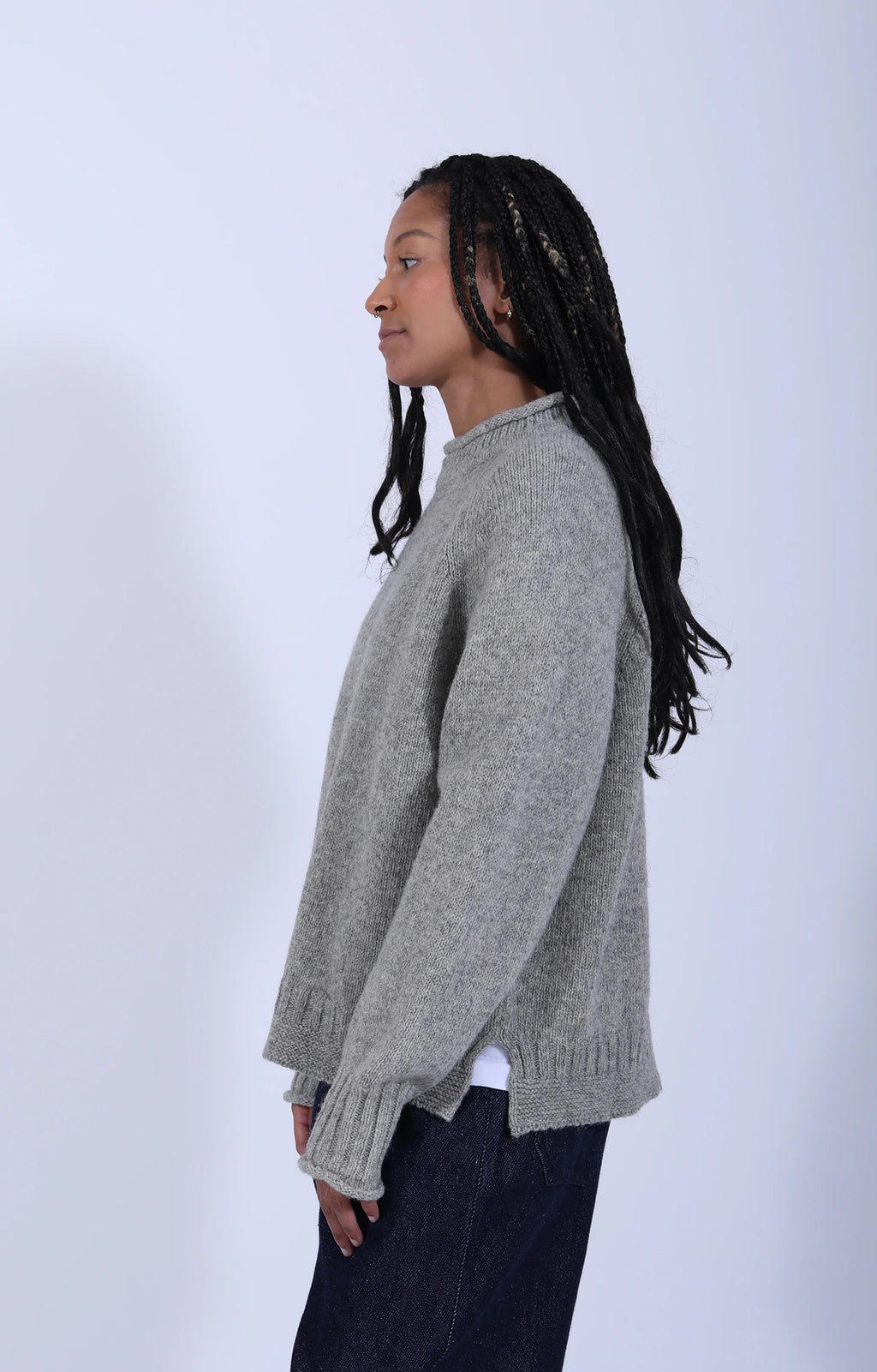 Seti Woven Jumper Spruce