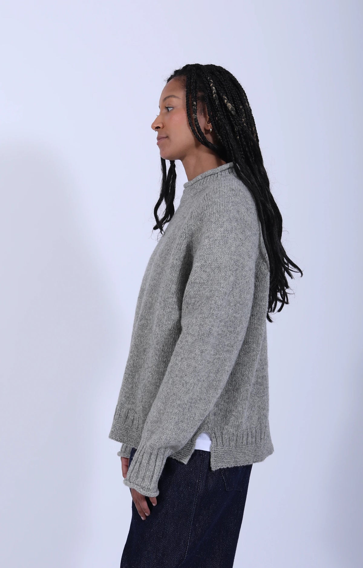 Seti Woven Jumper Spruce