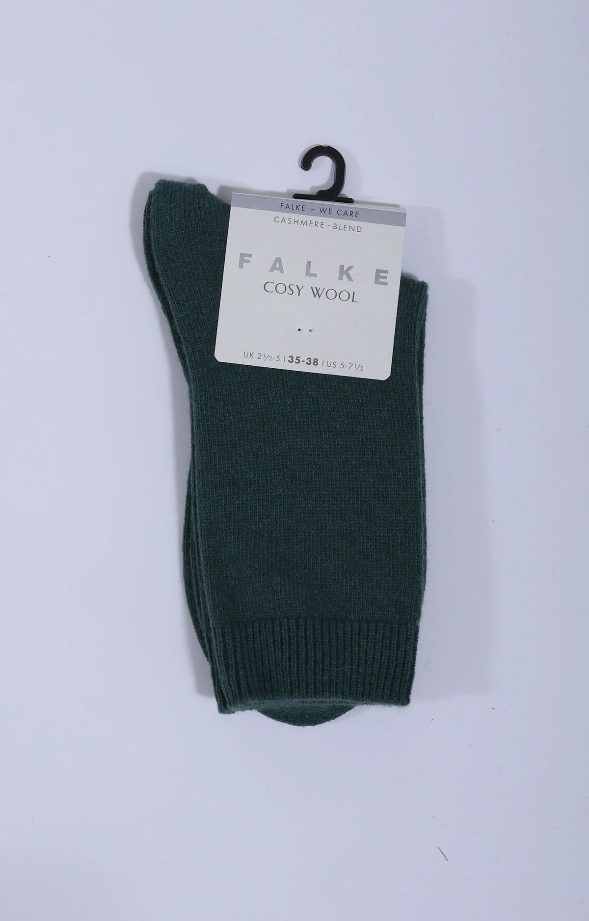 Cosy Wool Sock Hunter Green