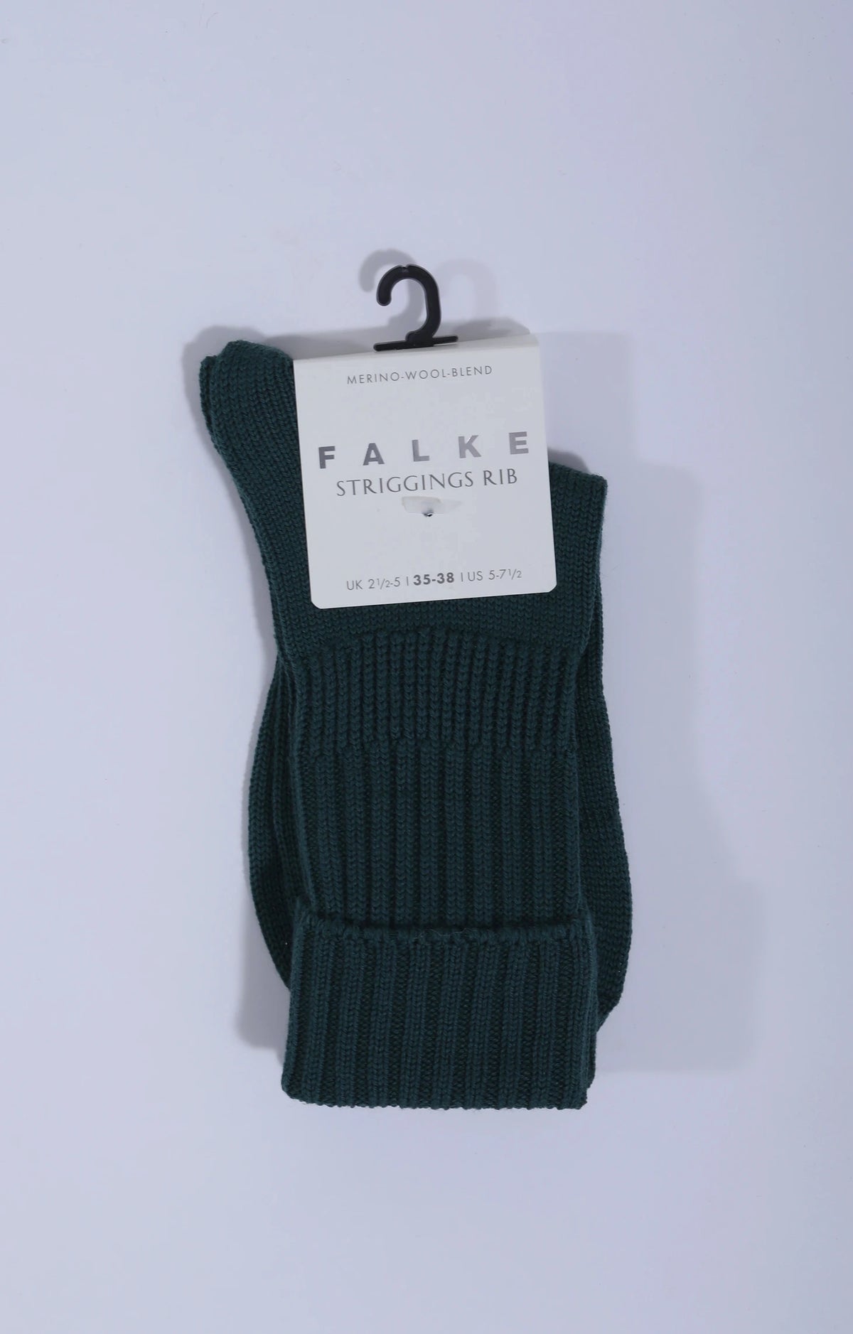 Striggings Rib Sock Hunter Green