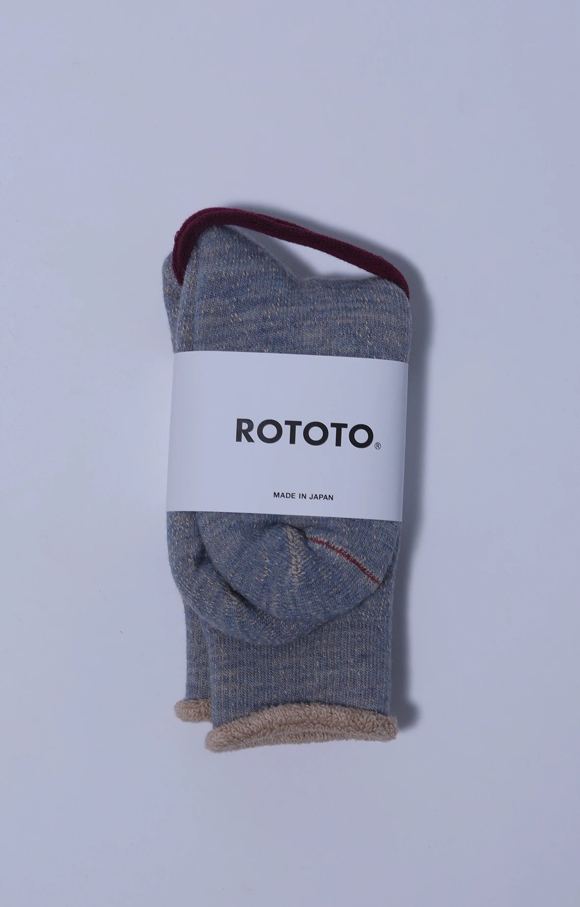 Double Face Crew Blue/Brown