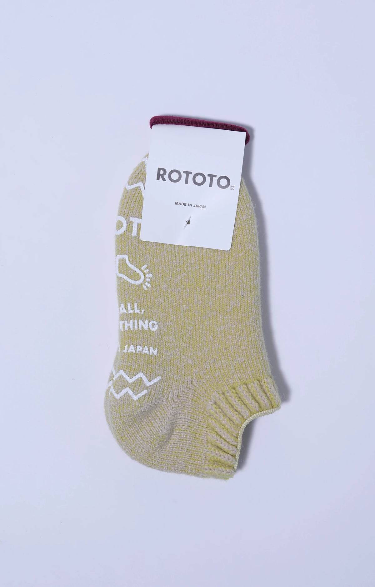 Pile Sockslipper Ivory/Lime