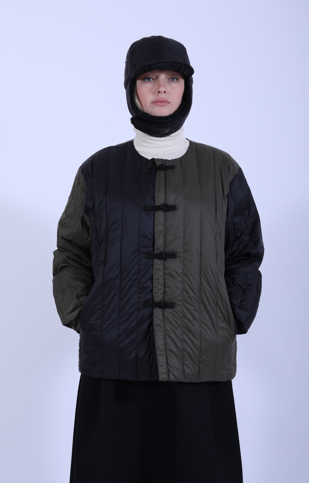 Rev. China Down Jacket Crazy x Black