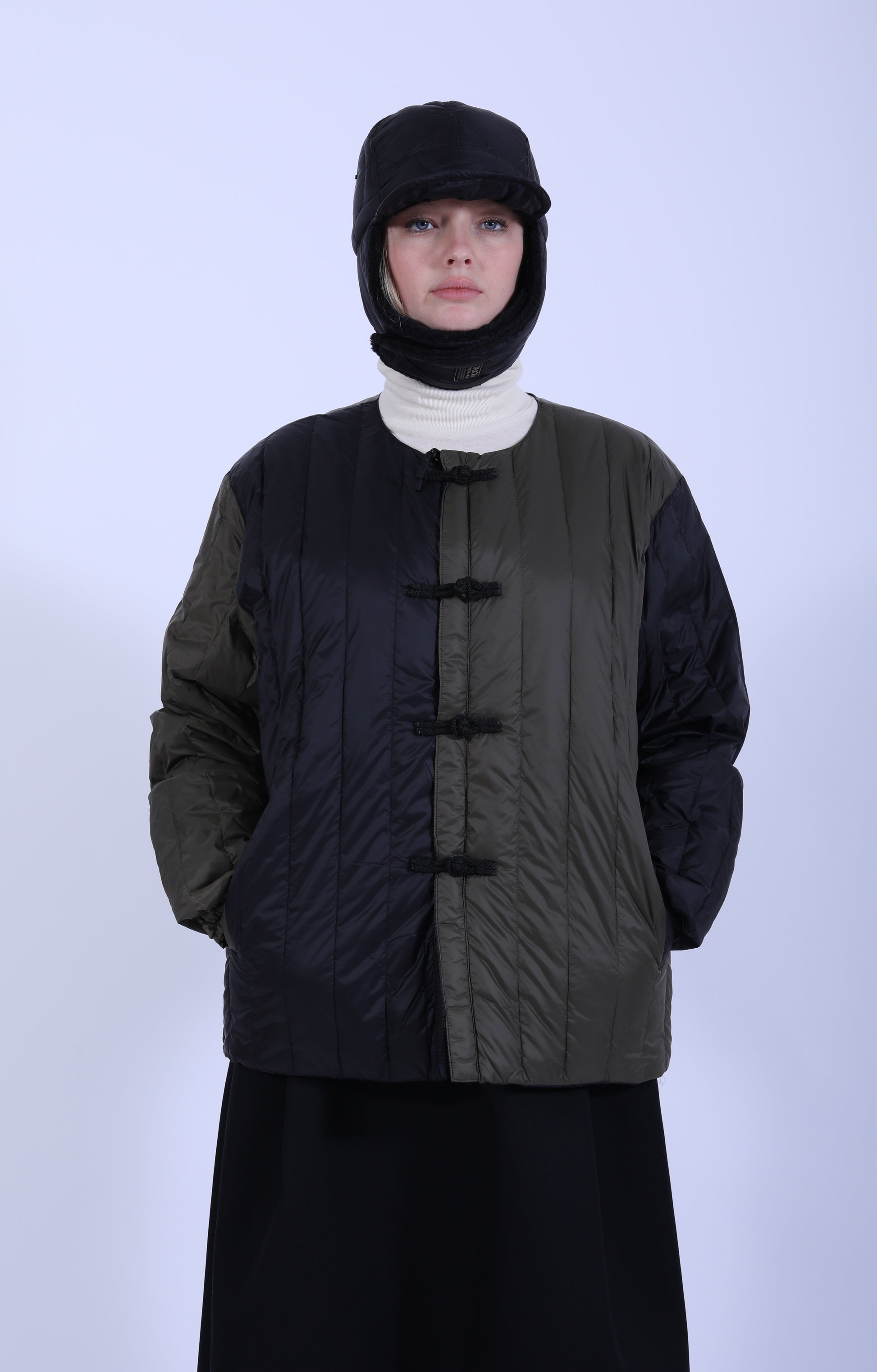 Rev. China Down Jacket Crazy x Black