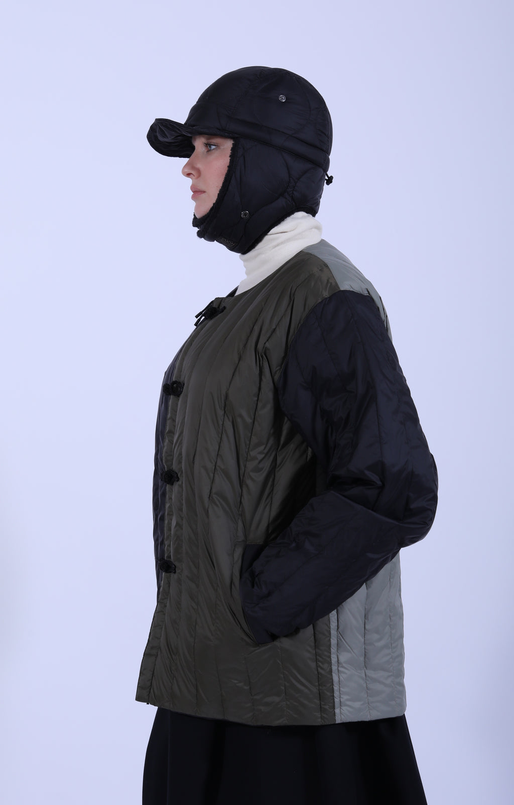 Rev. China Down Jacket Crazy x Black