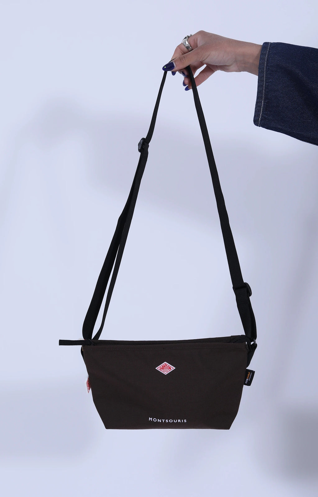 Montsouris Canvas Bag Brown/White