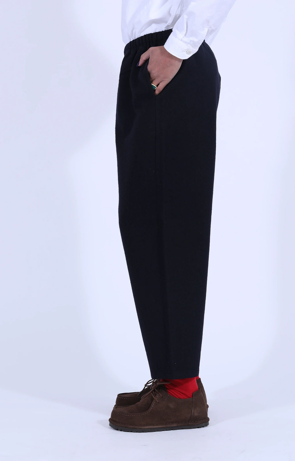 Easy Pants Wool Navy