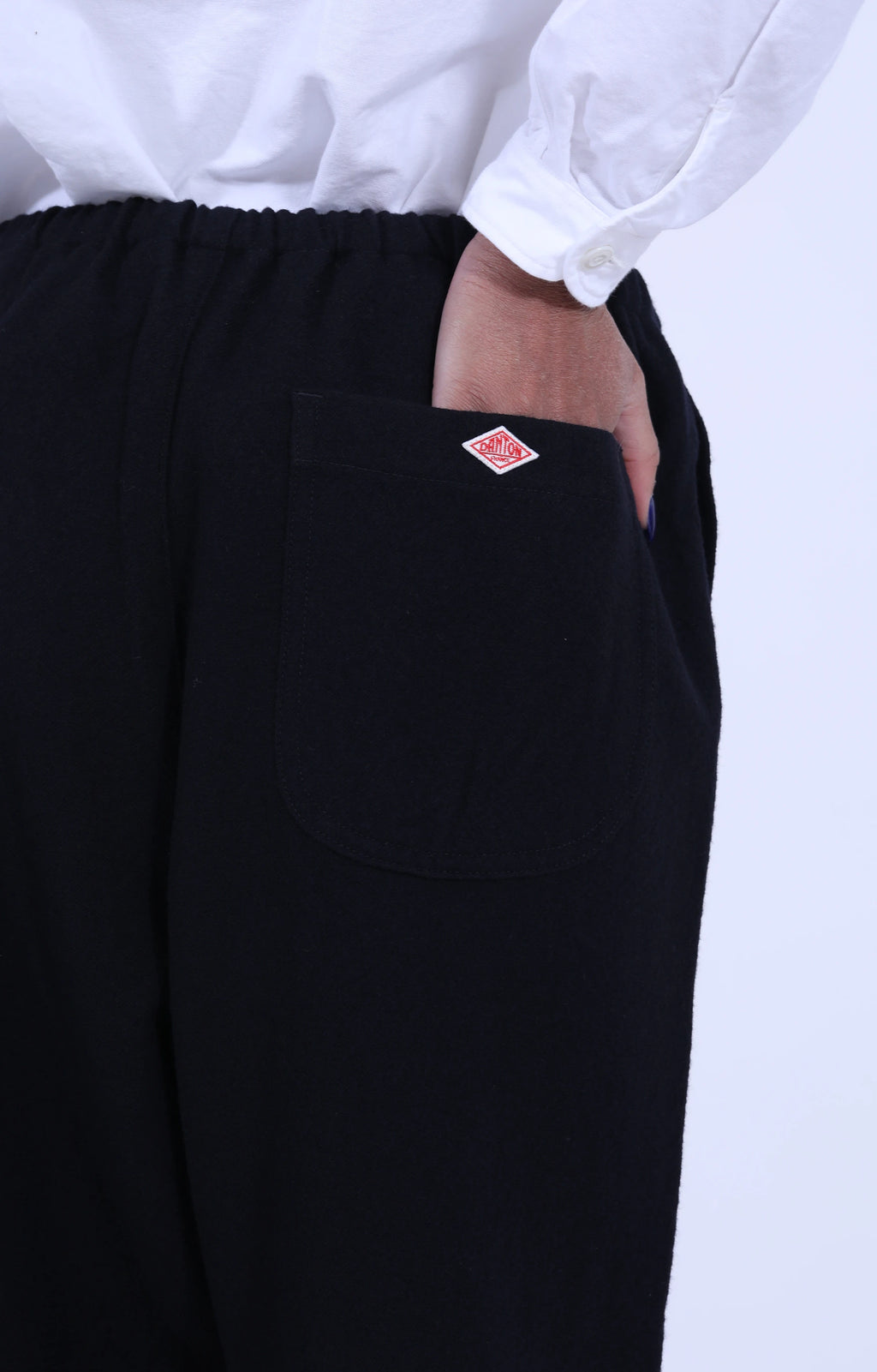 Easy Pants Wool Navy