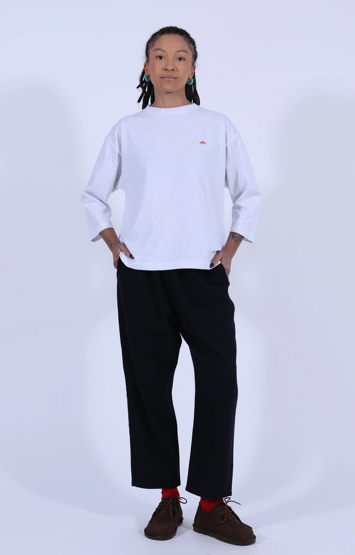 Crew Neck 3/4 Sleeve
