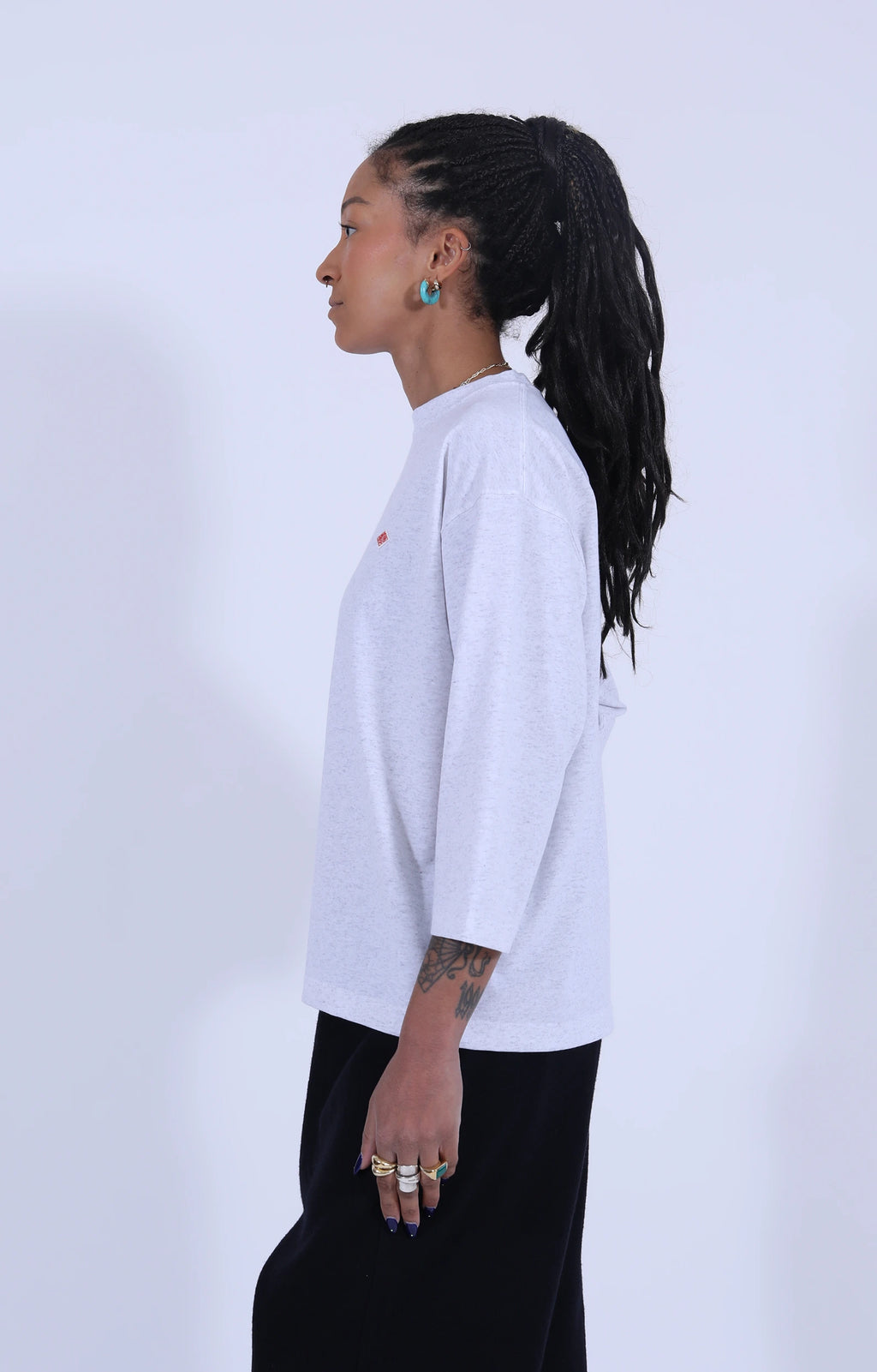 Crew Neck 3/4 Sleeve