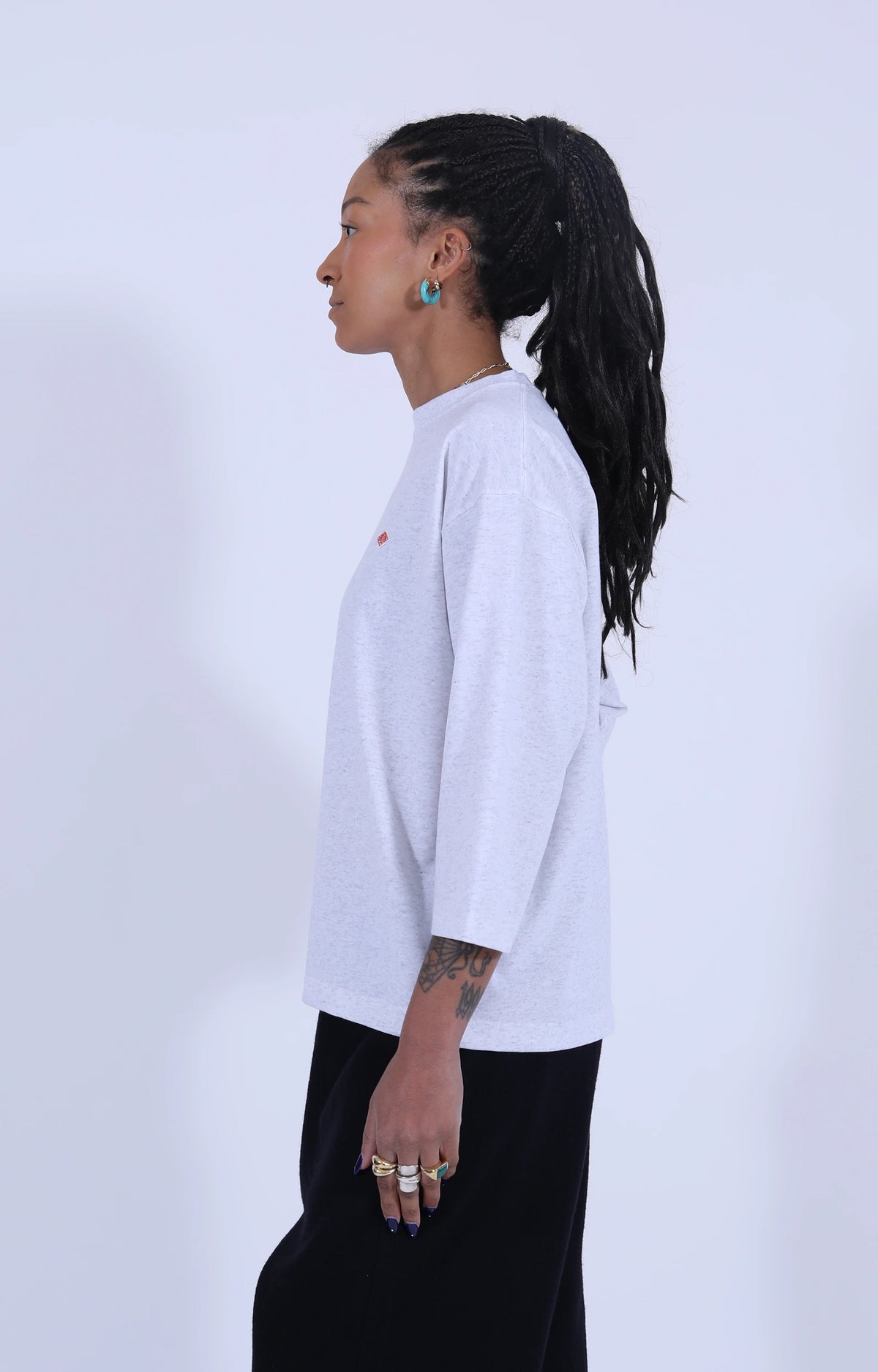 Crew Neck 3/4 Sleeve