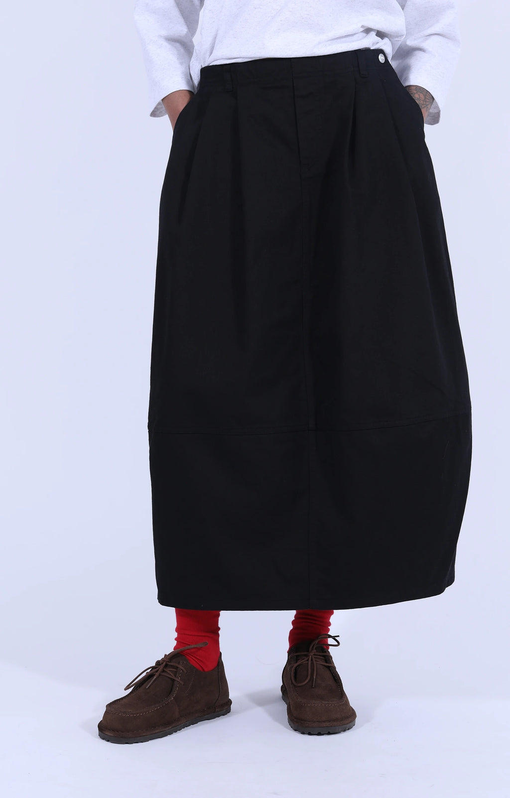 Cocoon Skirt Black