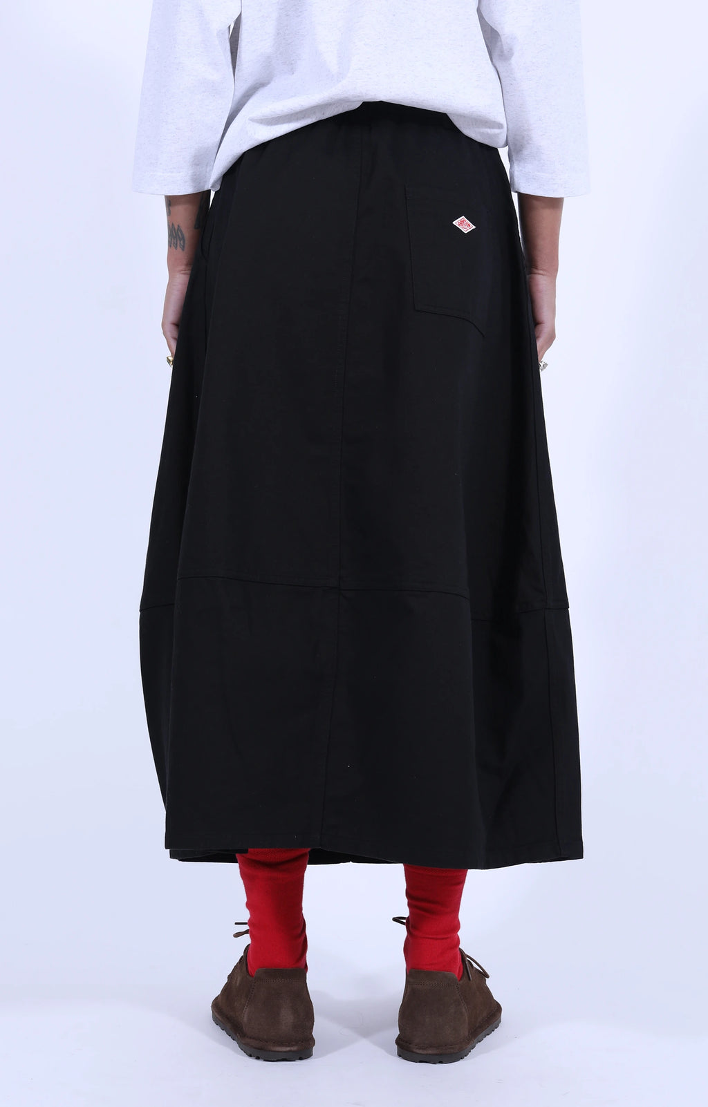 Cocoon Skirt Black