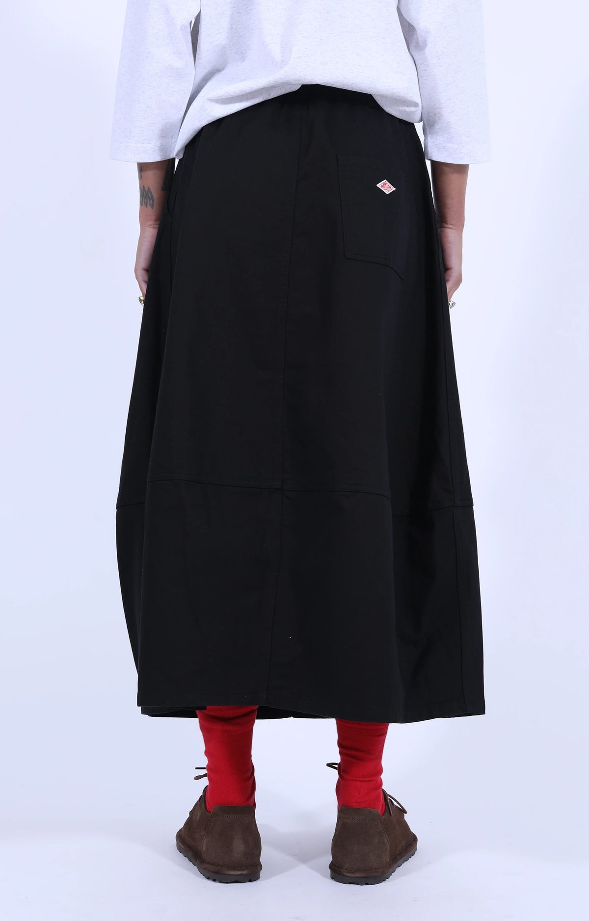Cocoon Skirt Black
