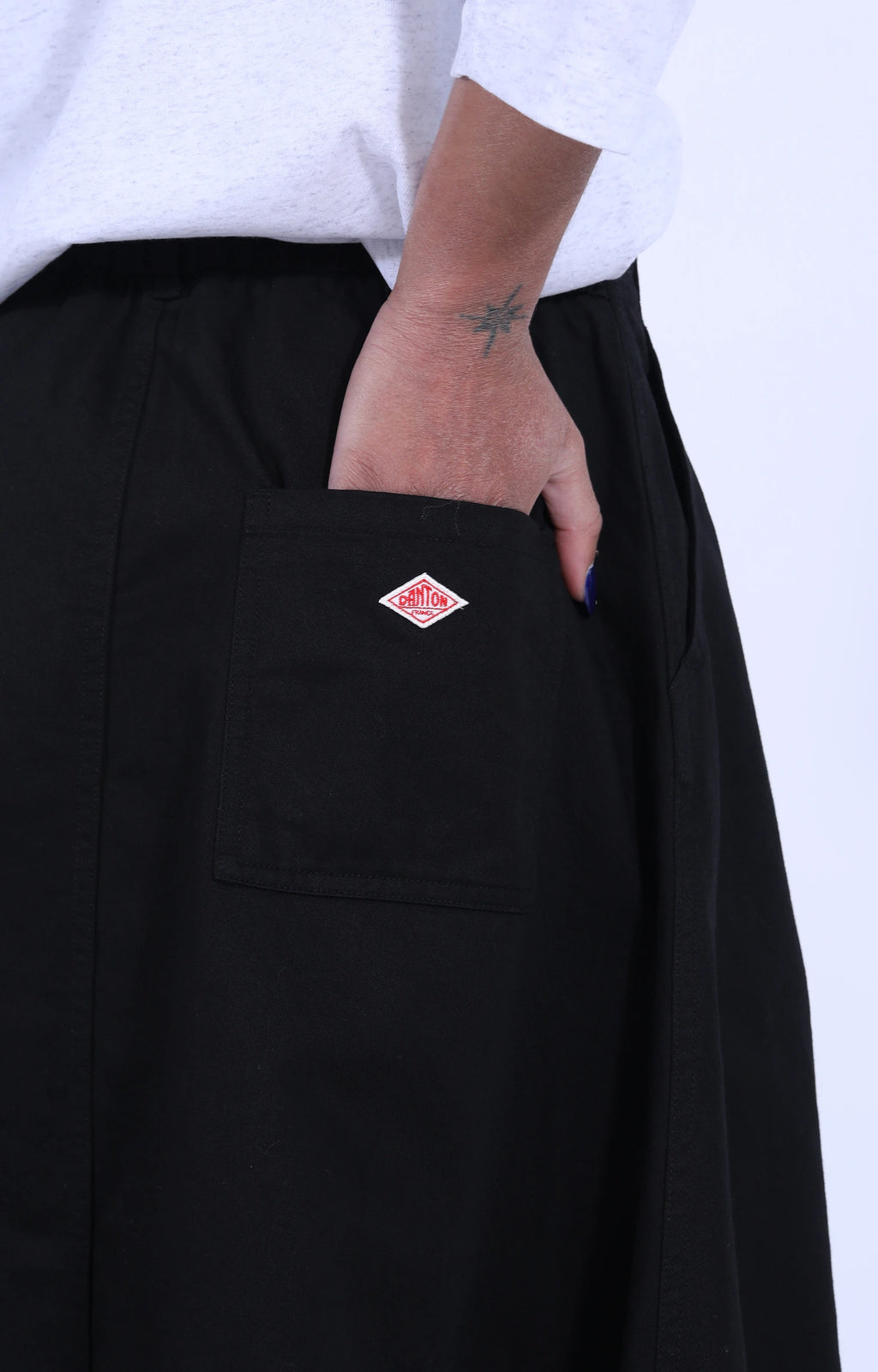 Cocoon Skirt Black