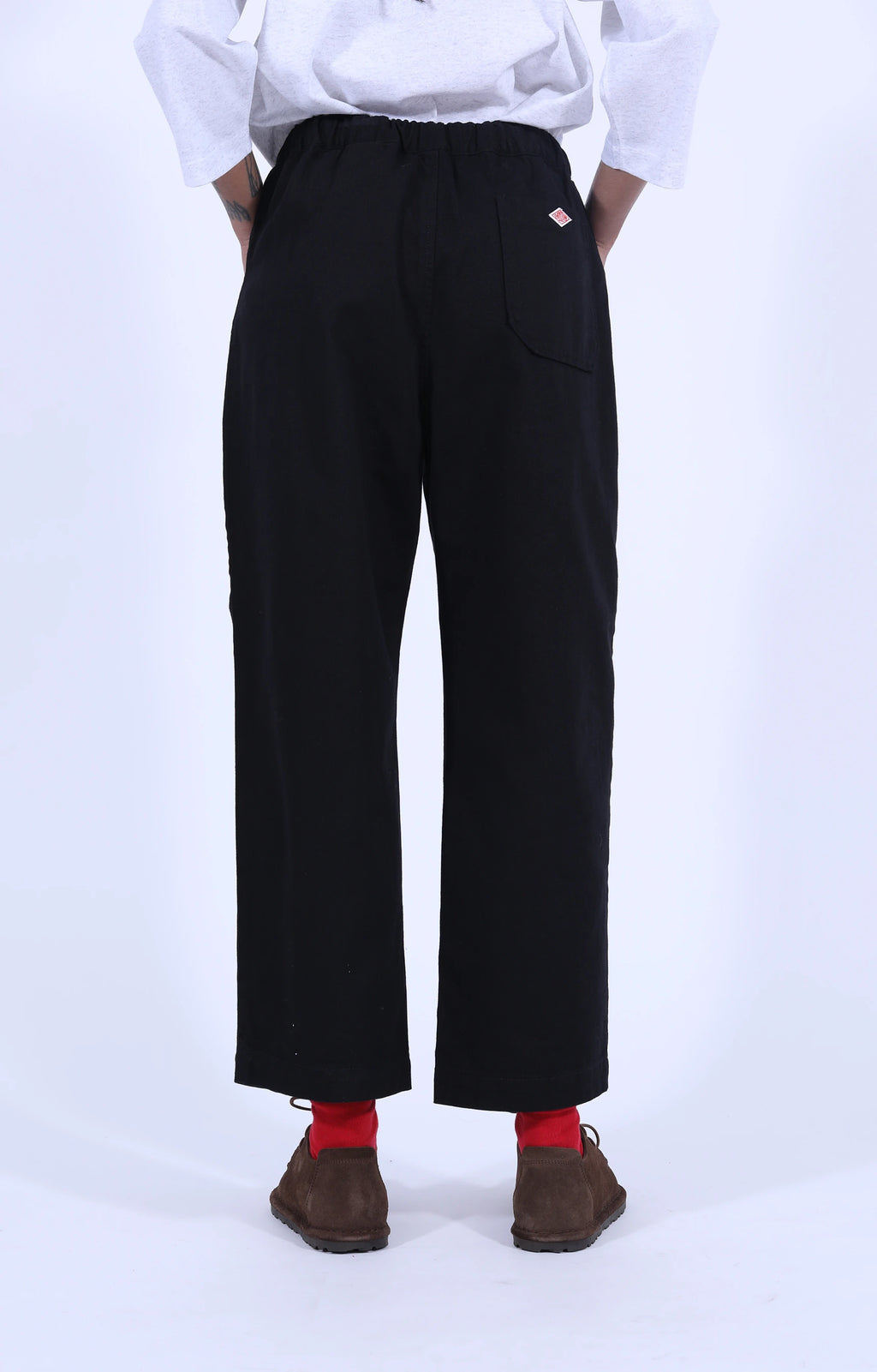 Tuck Pant Chino Black