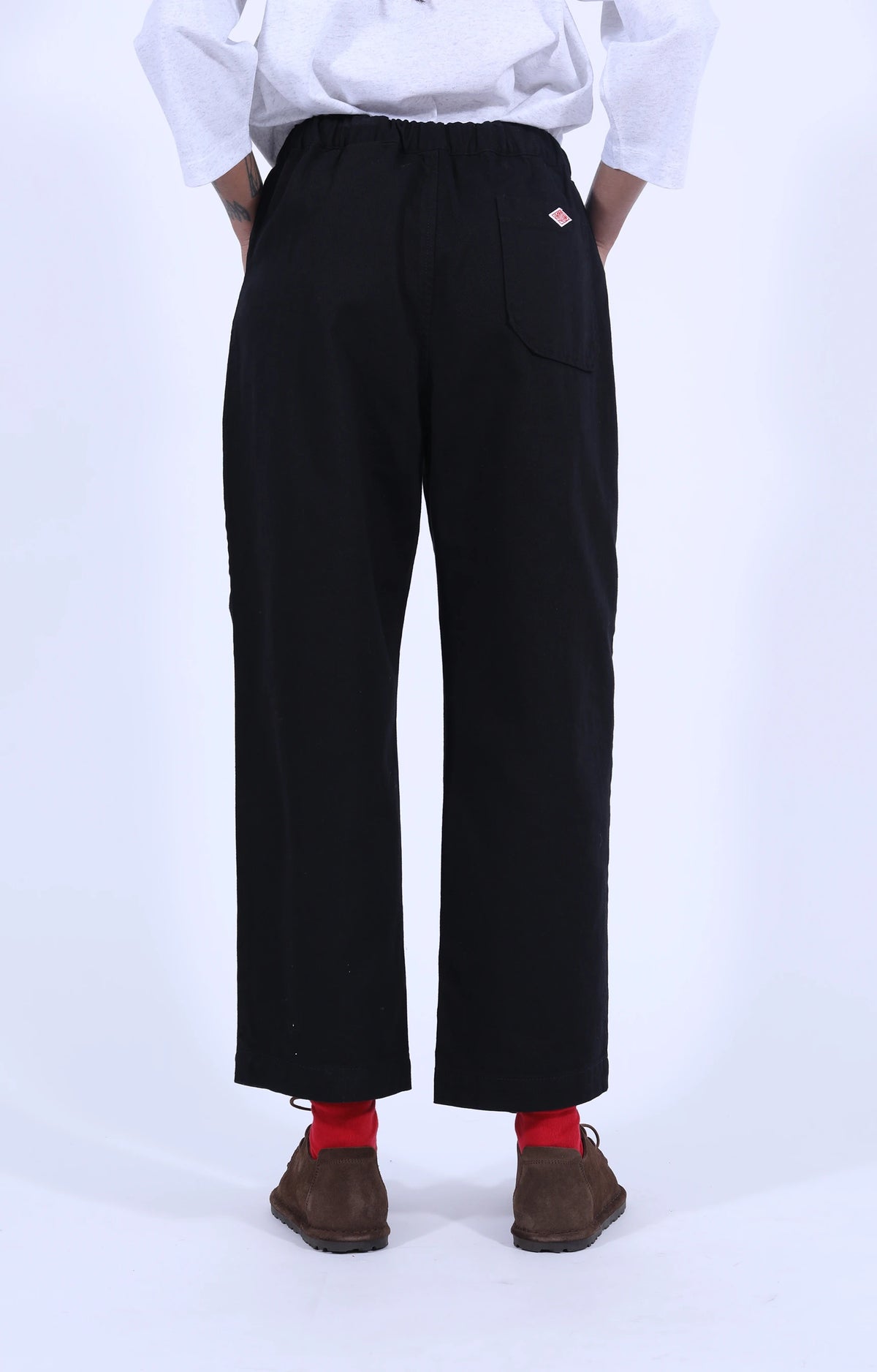 Tuck Pant Chino Black