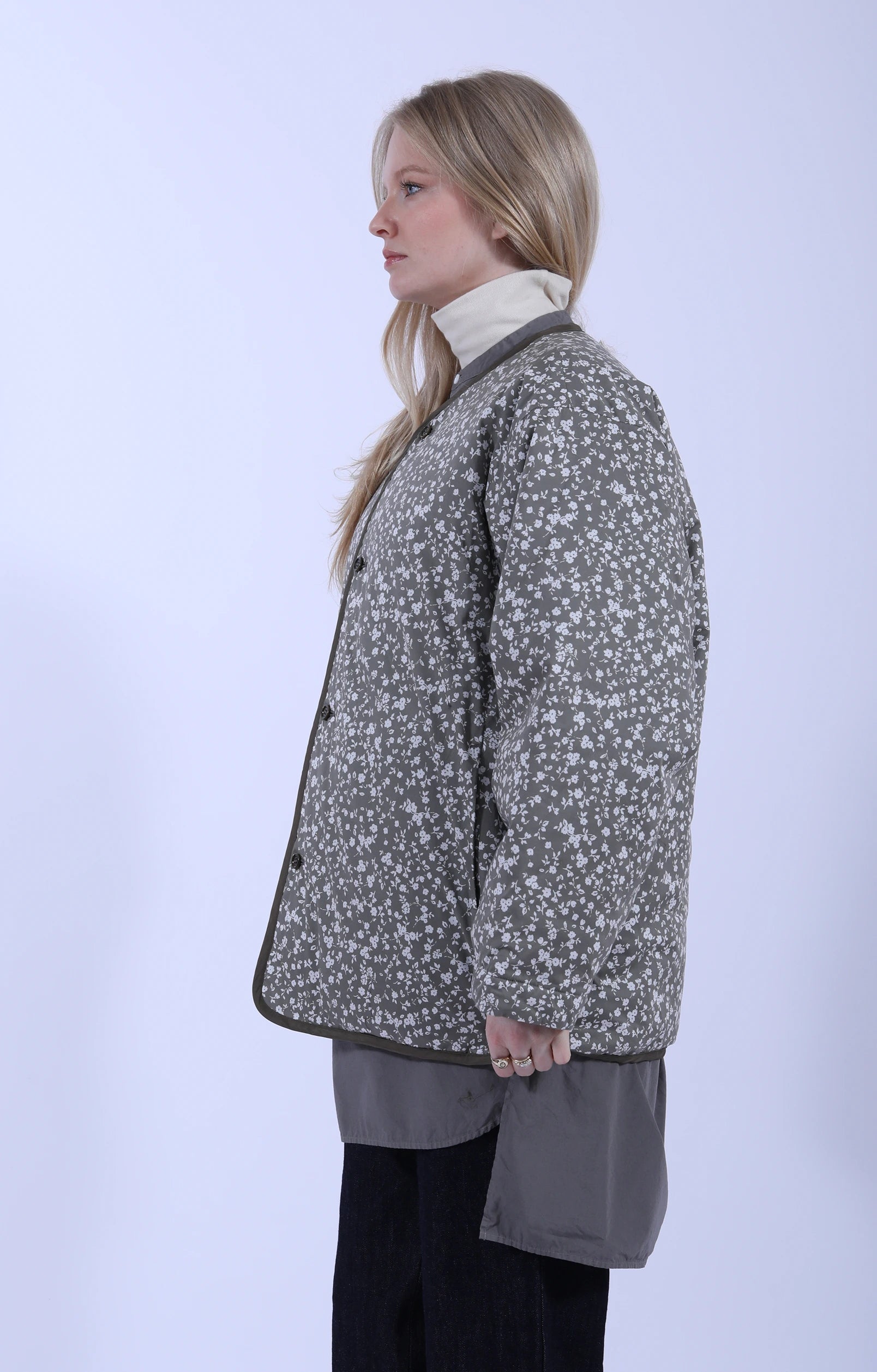 Reversible Utility Jacket Olive