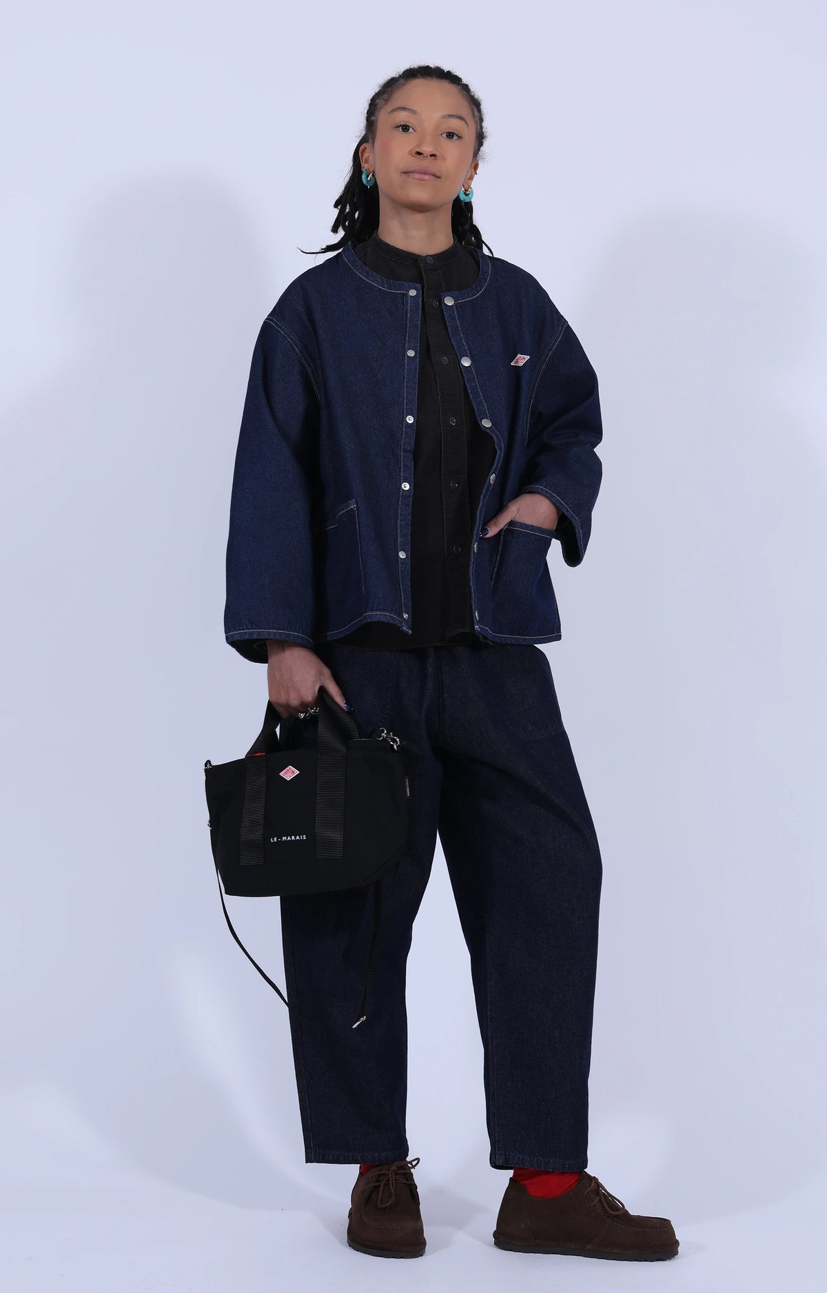 Le Marais Bag Black/White