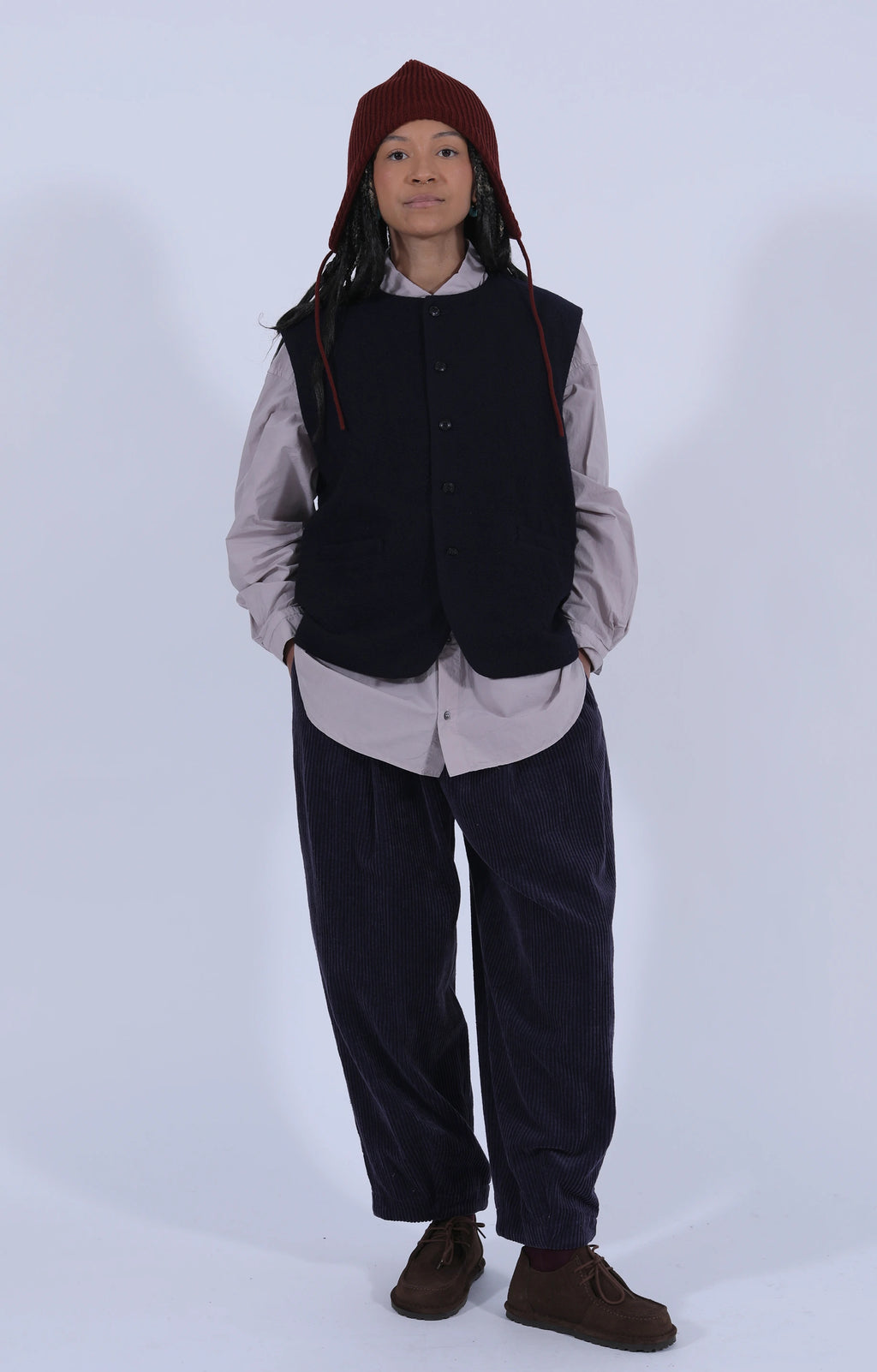 Garment-Dyed Shirt Lilac