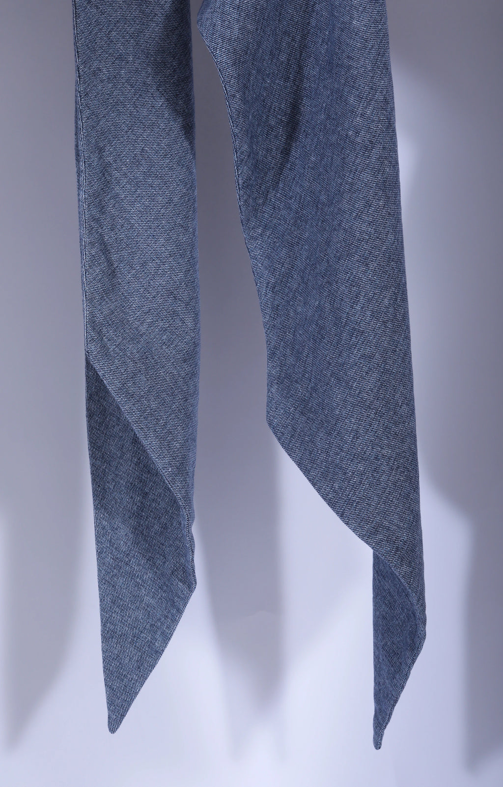 Bias Cut Scarf Plain Cloth